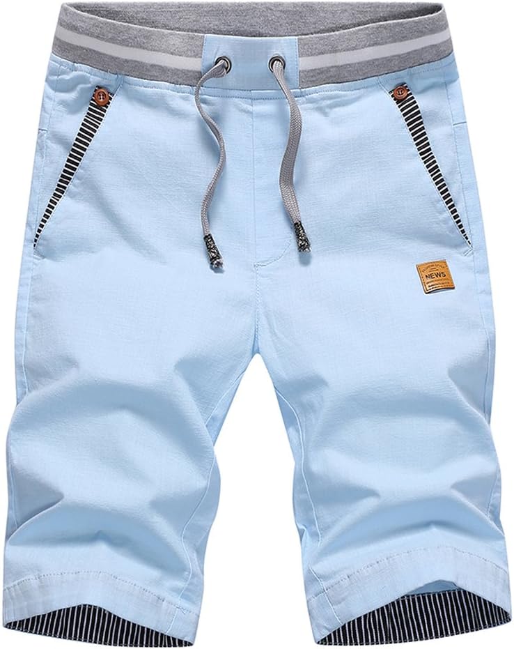 Thumbnail 2 de ZOXOZ Kurze Hosen Herren – Sommer-Shorts aus Baumwolle/Leinen mit Stretch und Taschen