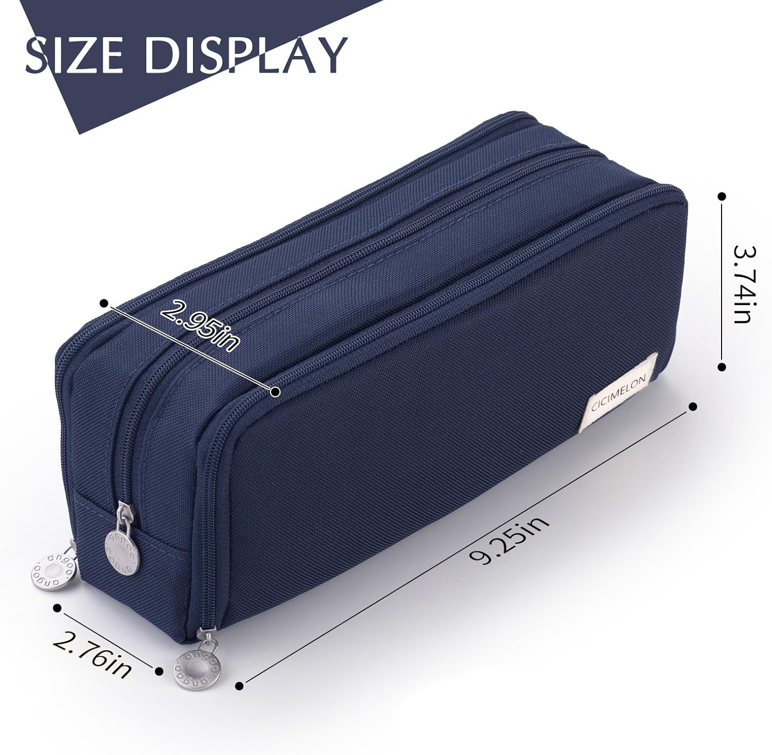 Detalle de CICIMELON Pencil Case, 3 Compartments