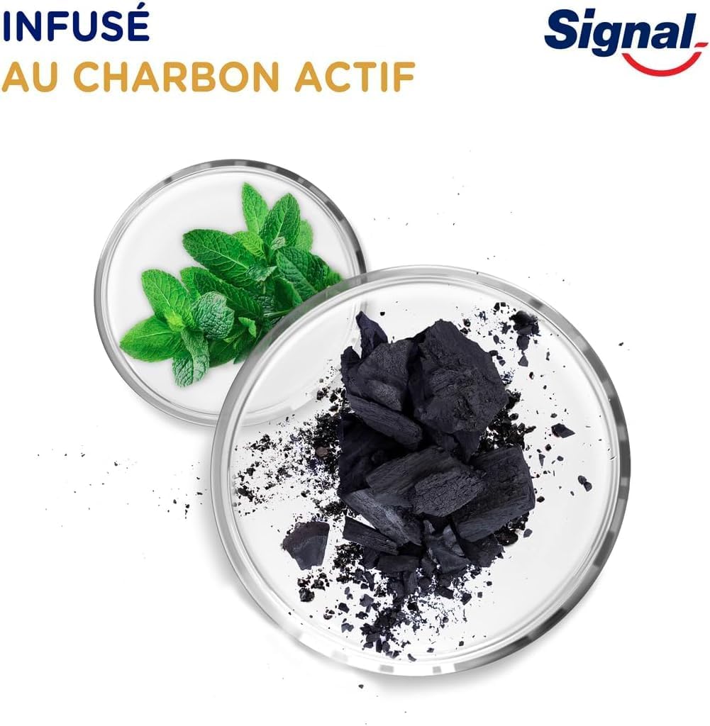 Thumbnail 5 de Signal Integral 8 Nature Elements Charbon dentifrice 6×75 ml 🪥