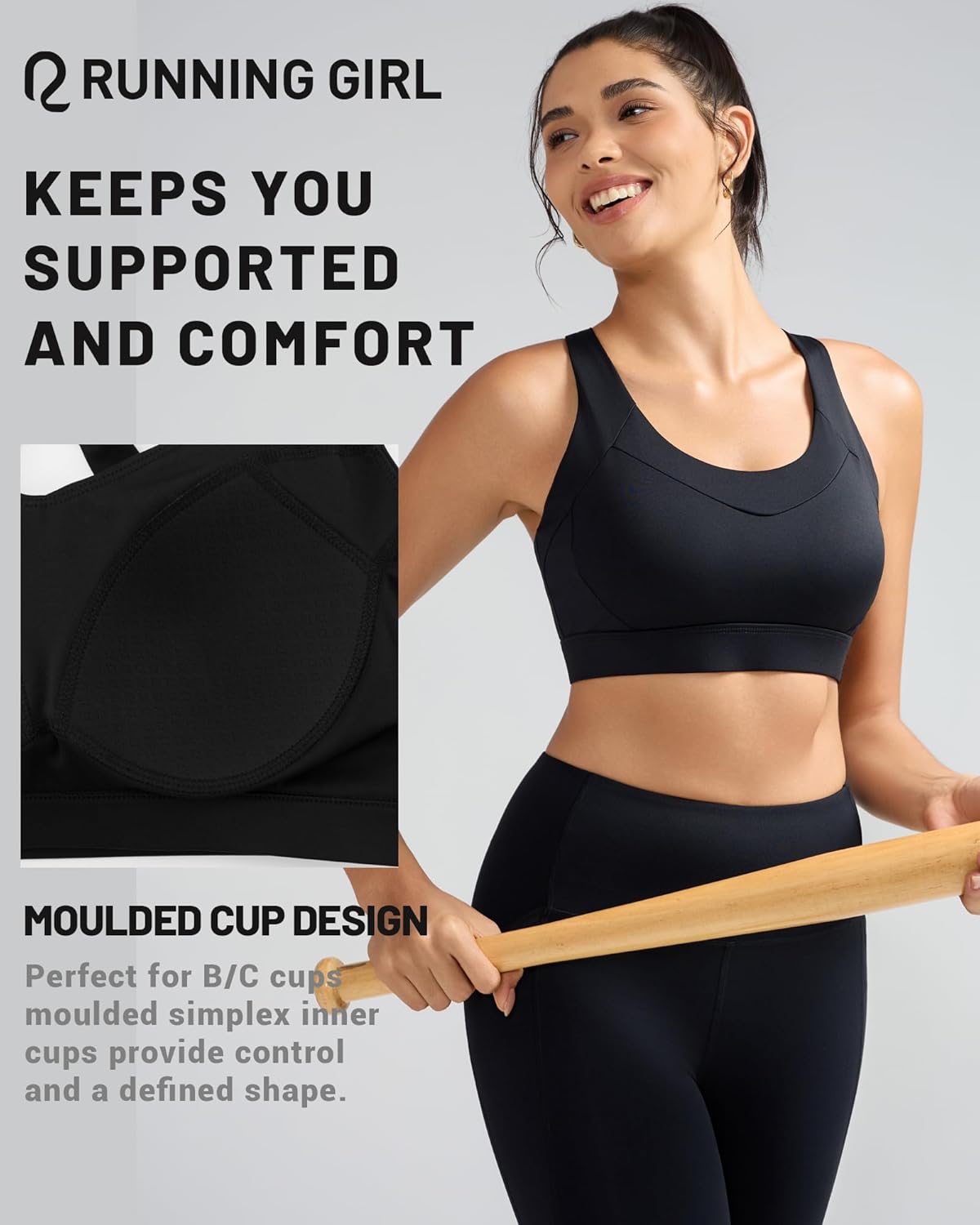 Thumbnail 5 de RUNNING GIRL Sports Bra High Support