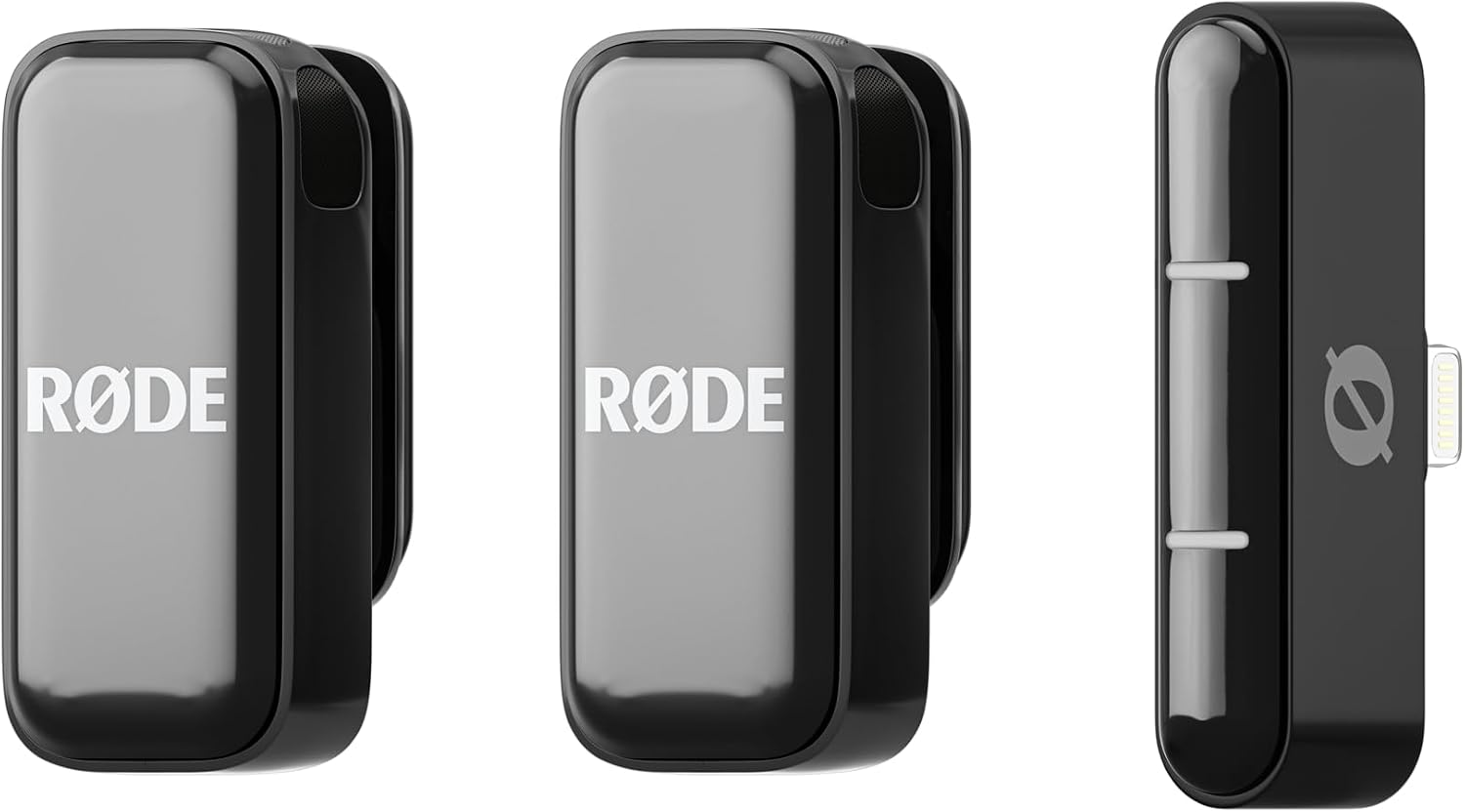 Detalle 1 de RODE Wireless Micro Sistema Microfonico Wireless (Nero) – due trasmettitori clip-on per smartphone