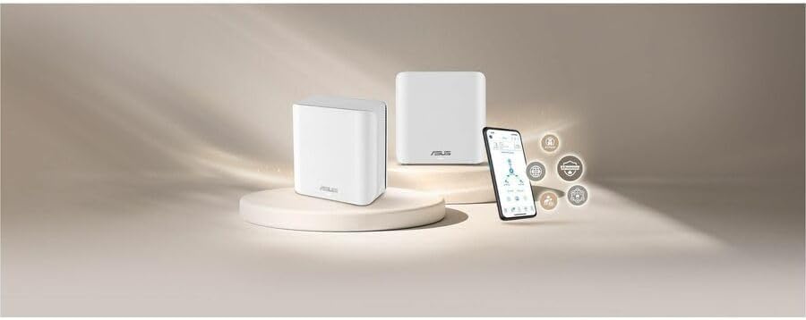 Detalle 2 de ASUS ZenWiFi BD4 3-Pack Mesh WiFi 7