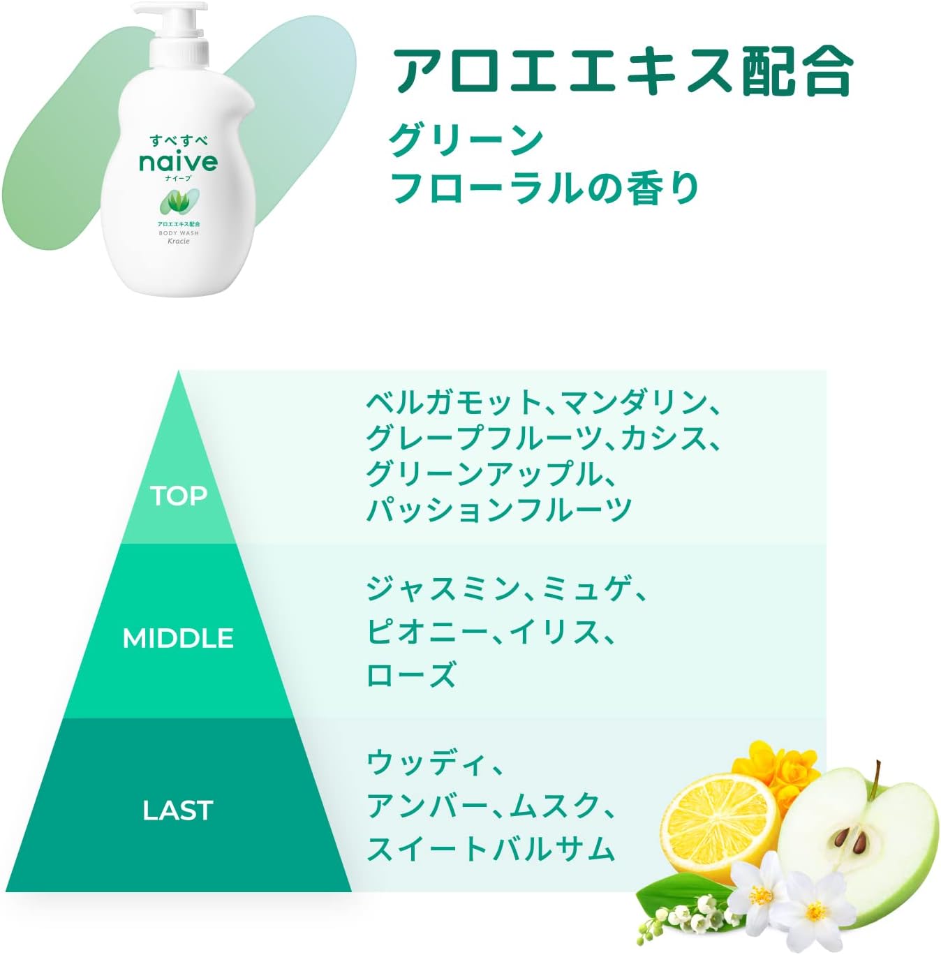 Thumbnail 5 de Naive Body Soap 1,600 ml