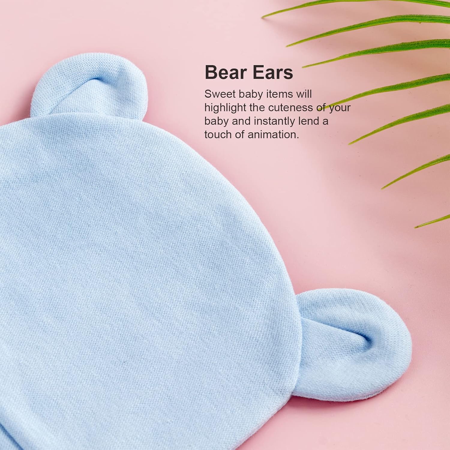 Thumbnail 4 de DRESHOW Baby Beanie: Soft Knit Hat with Bear Ears for Newborns and Toddlers