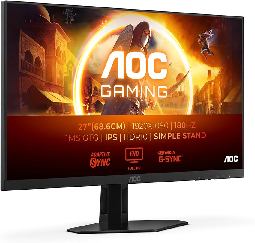 Thumbnail 5 de AOC U32G3X/BK Monitor gaming 32" UHD 144 Hz