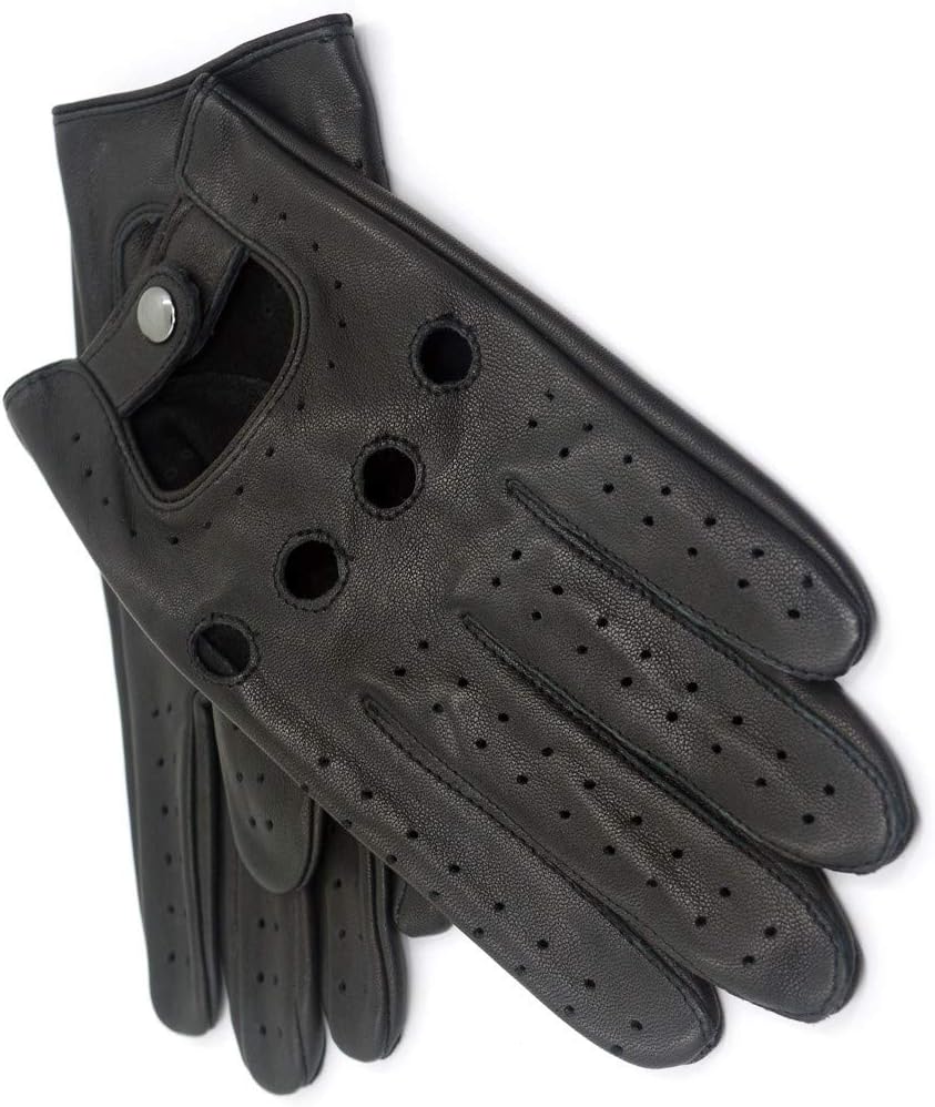 Detalle 2 de Harssidanzar GM026UK6 sheepskin driving gloves