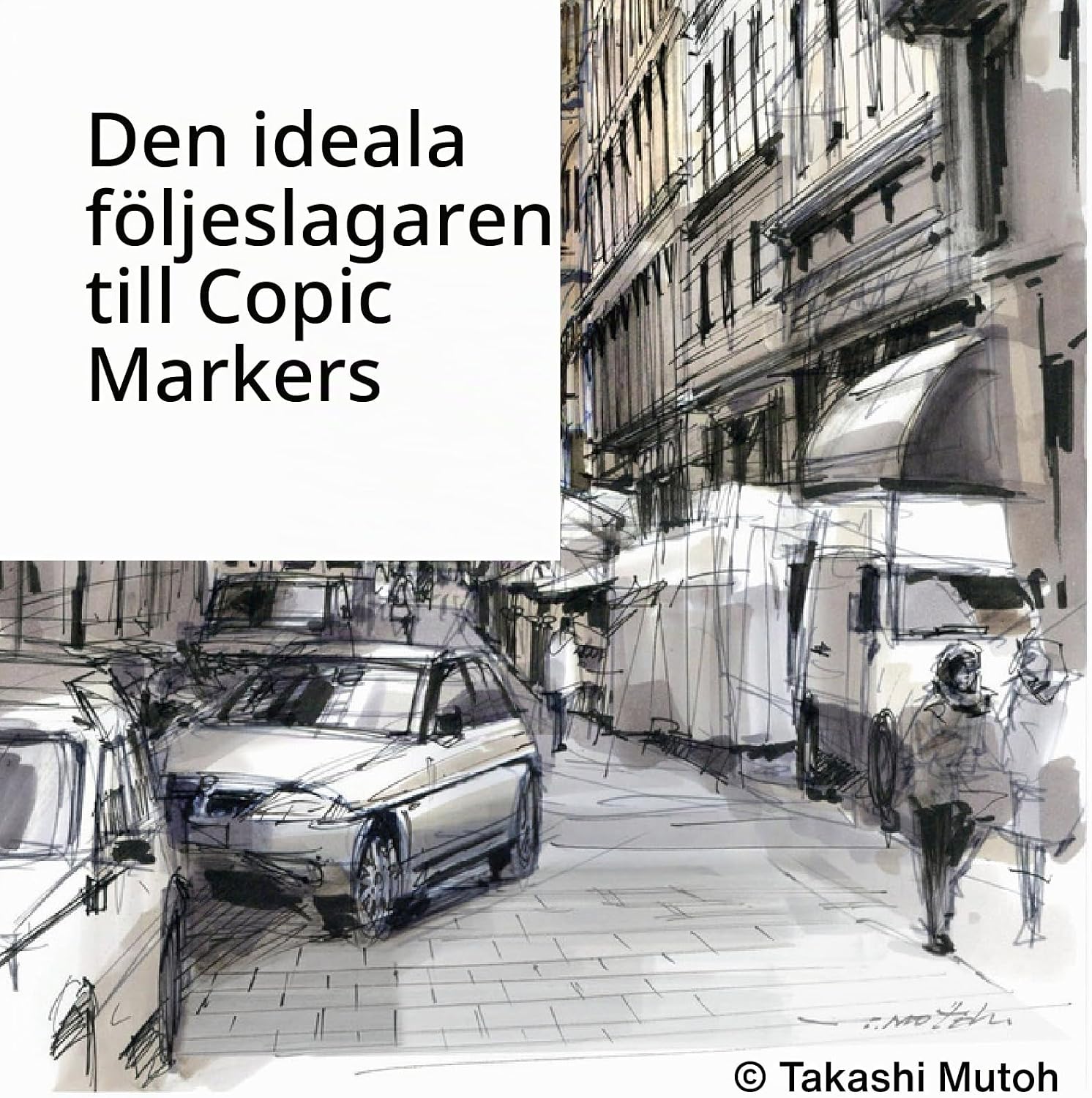 Thumbnail 5 de Copic Multiliner 0,8 mm – svart fineliner med vatten- och alkoholbeständigt bläck