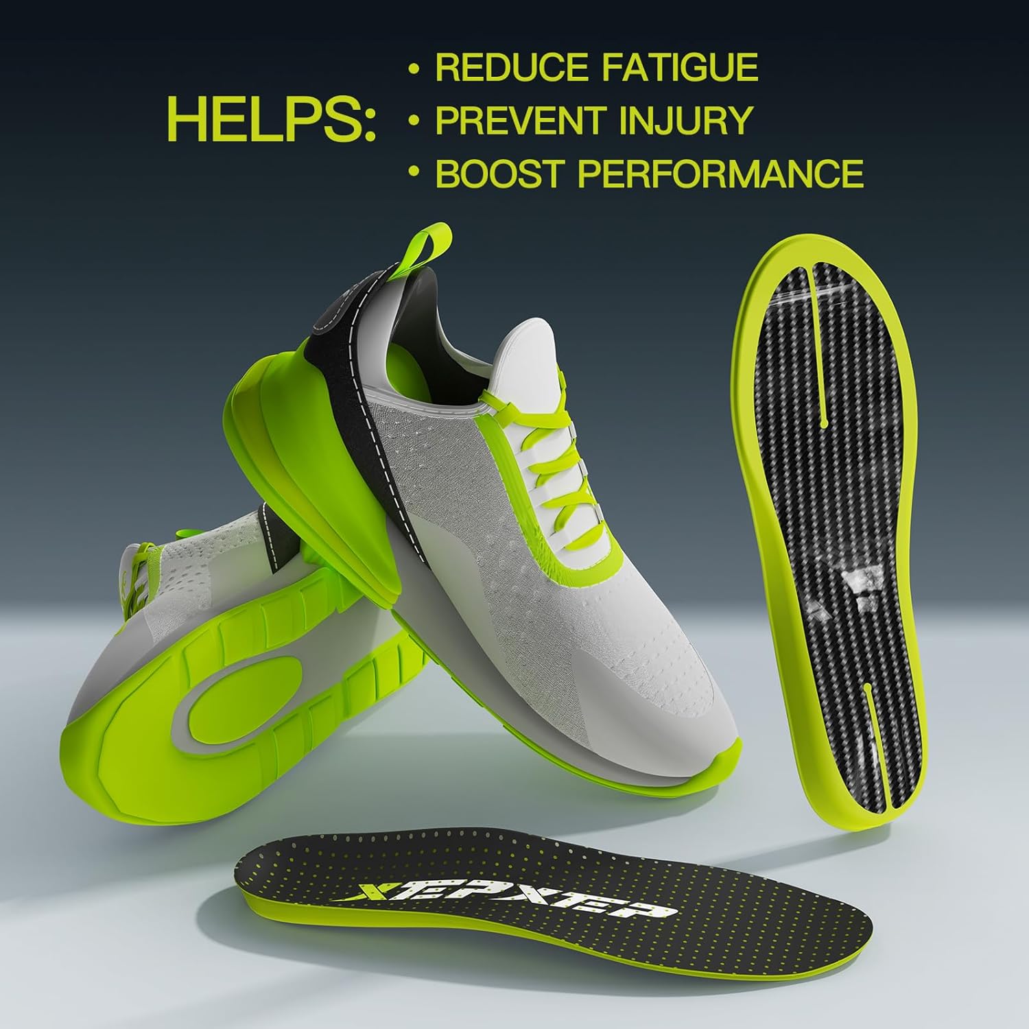 Thumbnail 3 de 2026 Sport Carbon Fiber Performance Insoles – Customized Inserts for Enhanced Jump, Speed, and Recovery