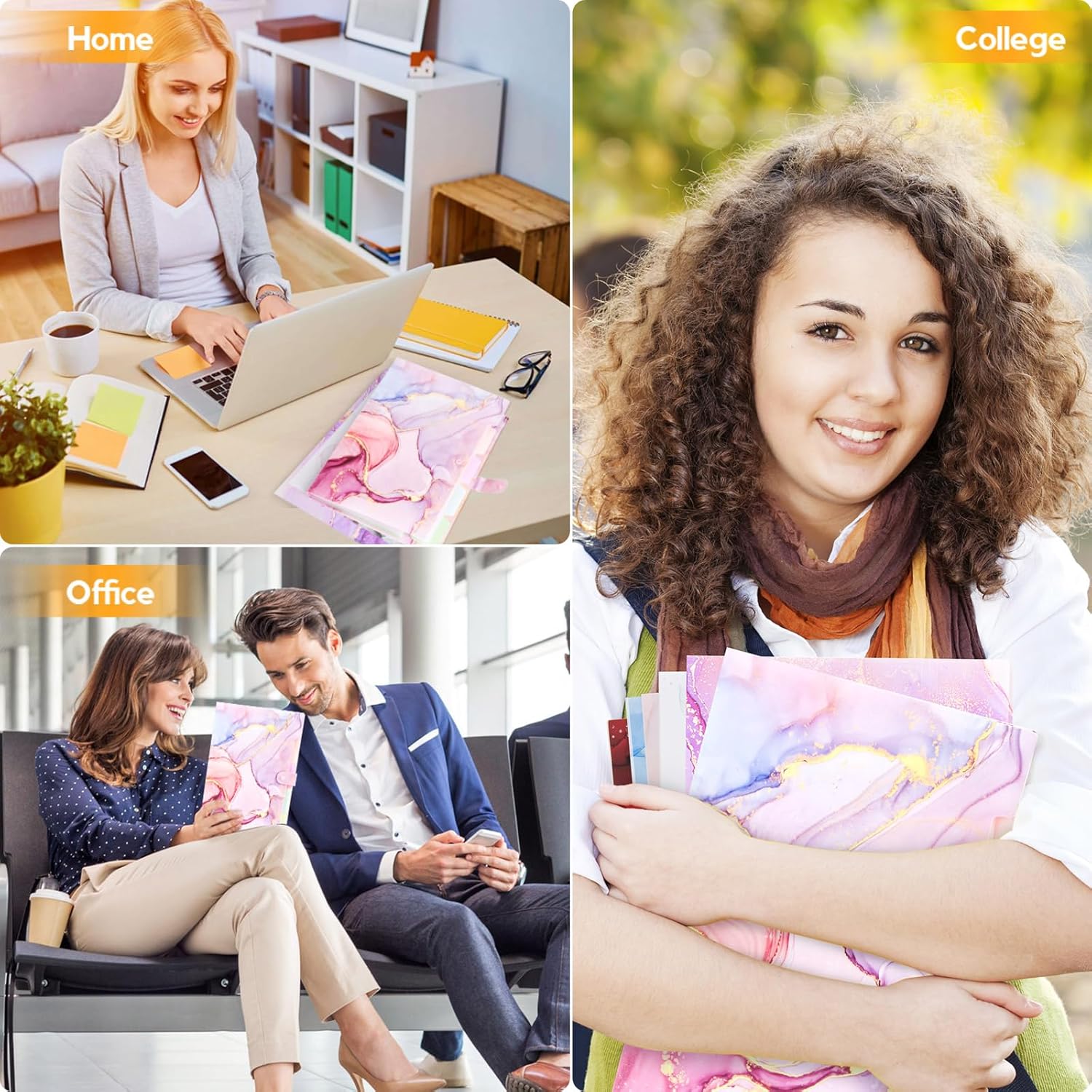 Thumbnail 5 de Dokumentenmappe Expandierbar mit 5 Fächern – Fächermappe für A4 von DF10-PKPE