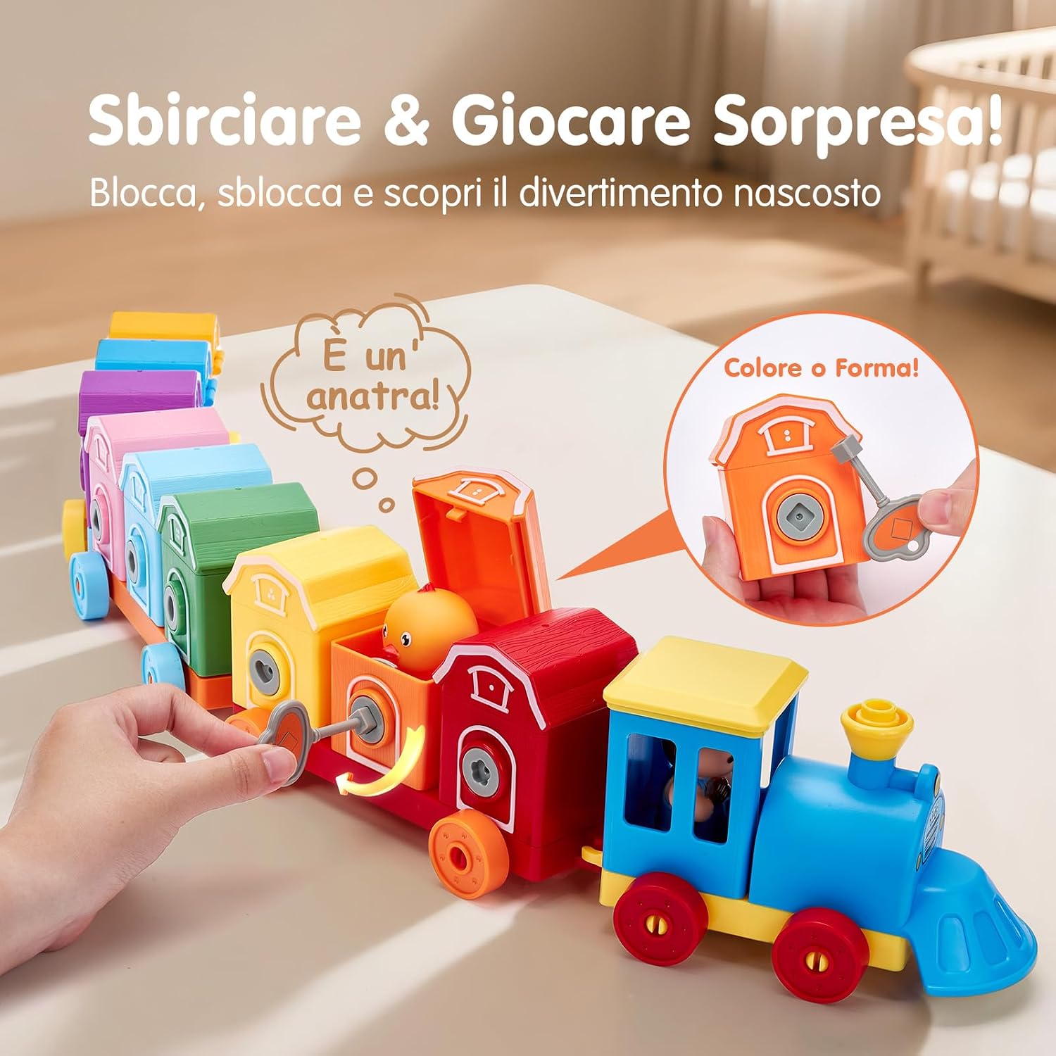 Detalle de hahaland Giochi Montessori 1 Anno