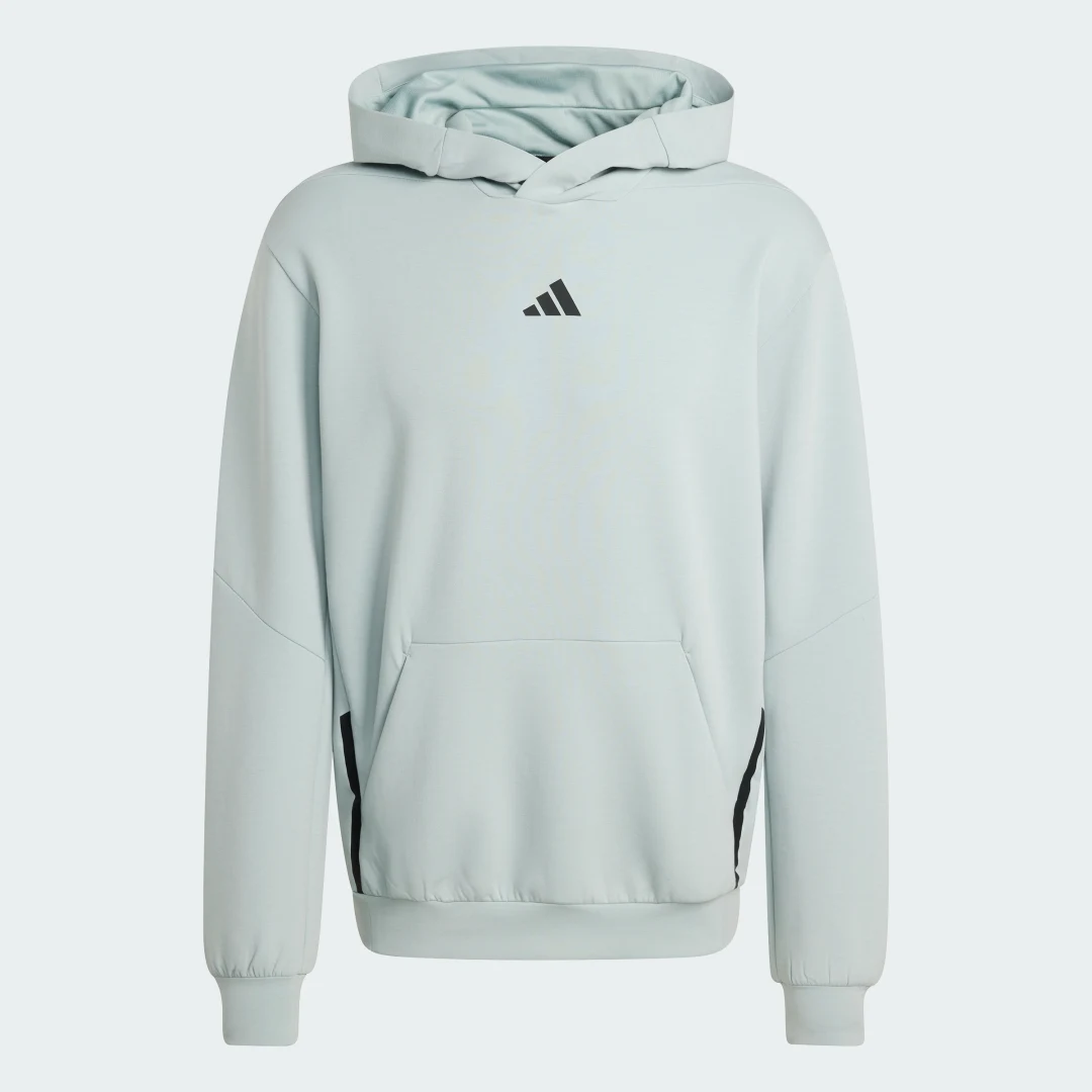 Thumbnail 3 de Sudadera con capucha de training de Adidas — verde