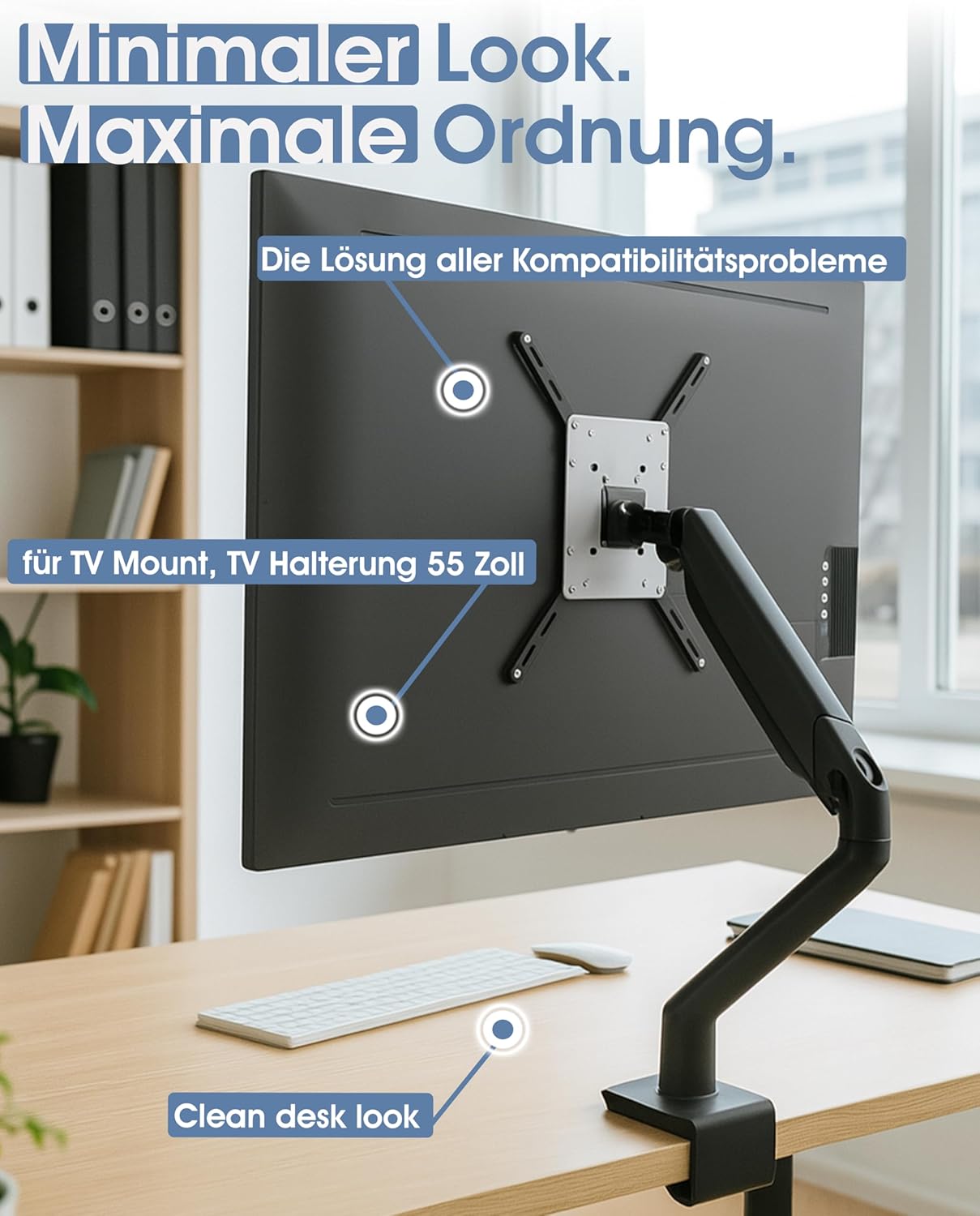 Thumbnail 5 de 3IDEE VESA Adapter Extension Set 30 kg