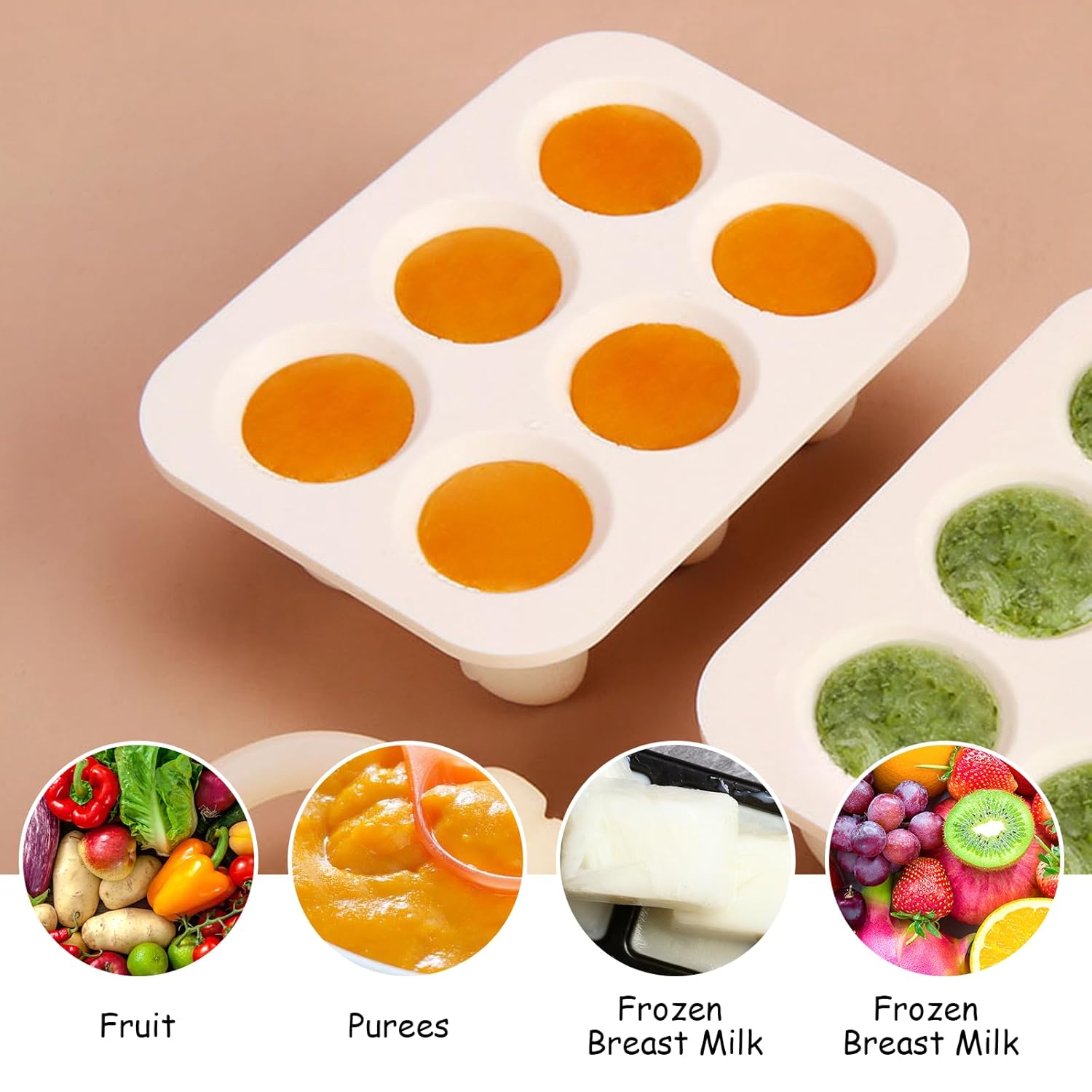 Thumbnail 3 de Aolso Fruchtsauger Baby – Frucht- und Muttermilch-Eis am Stiel System aus Silikon