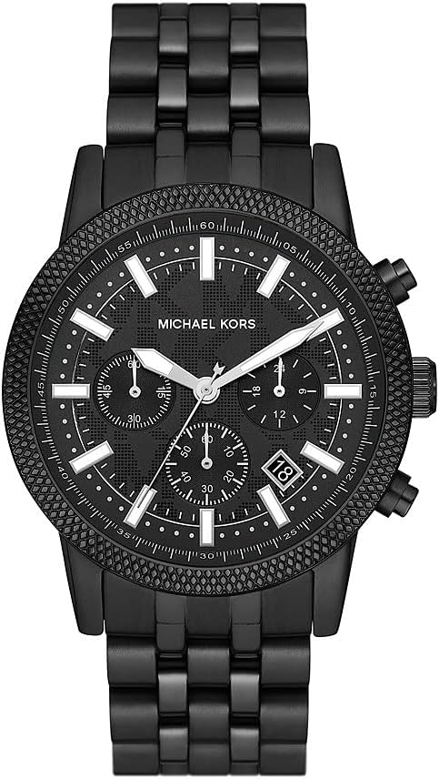 Thumbnail 5 de Michael Kors Hutton – Montre pour homme, mouvement chronographe (acier inoxydable ou cuir)