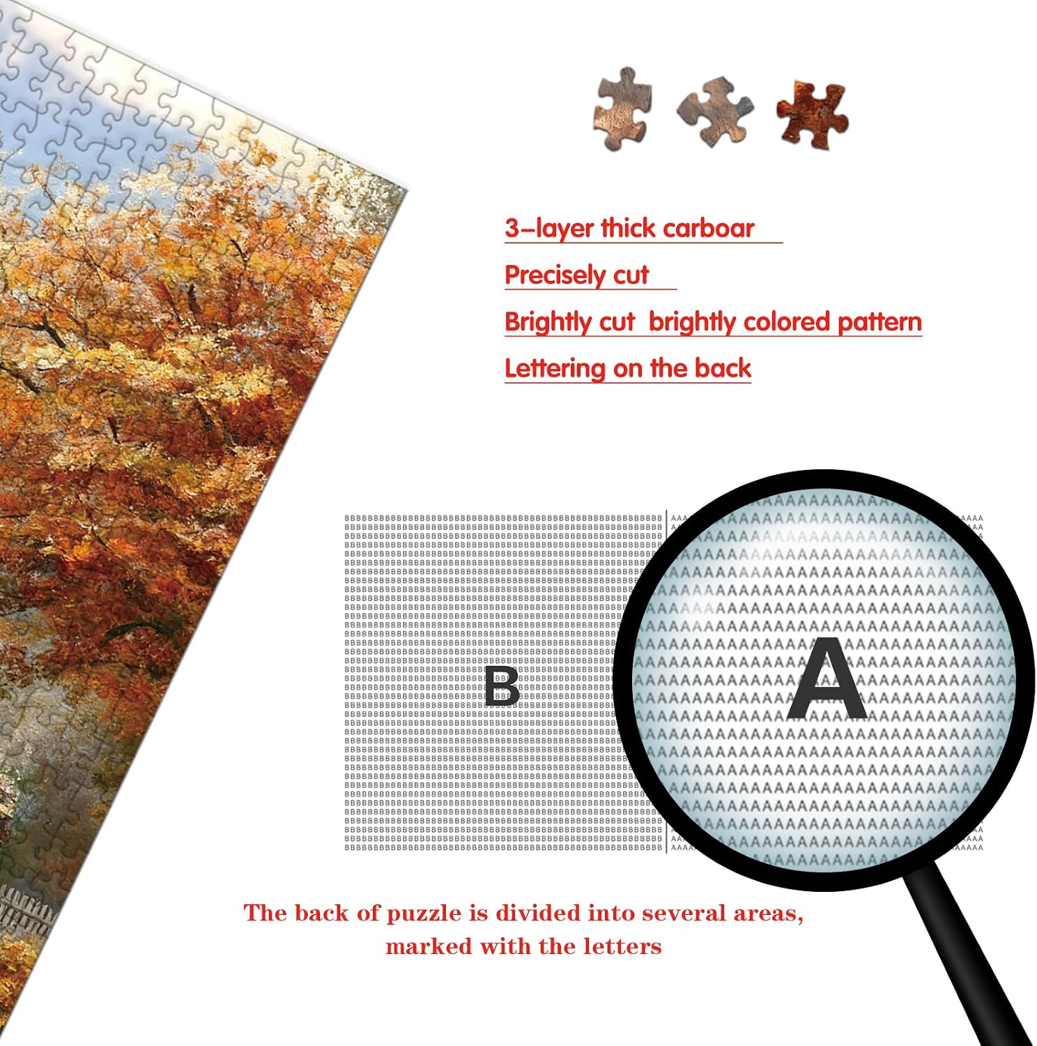 Detalle de Saralluna Cottage Jigsaw Puzzle 1,000 Pieces