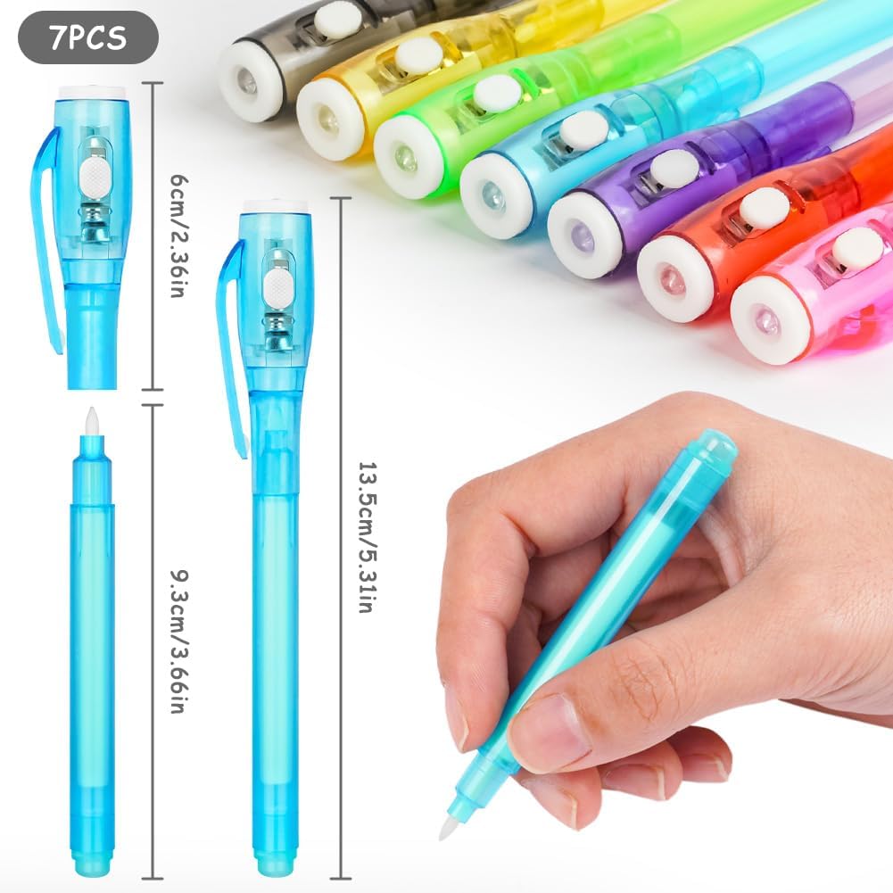 Thumbnail 1 de OFFCUP UV Stift 7er Set unsichtbarer Stift mit UV Lampen