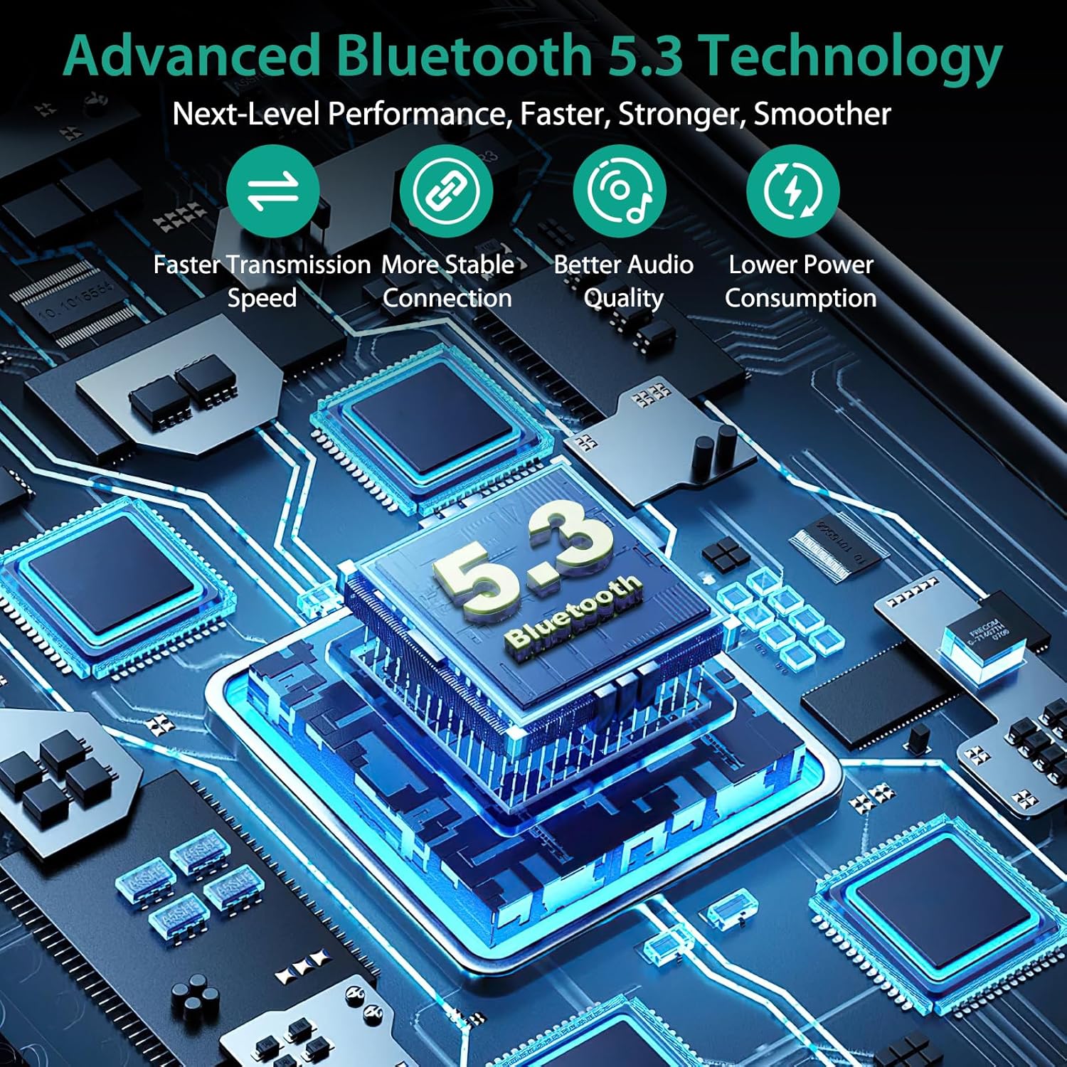 Thumbnail 1 de ORIA 35W Bluetooth 5.3 FM transmitter
