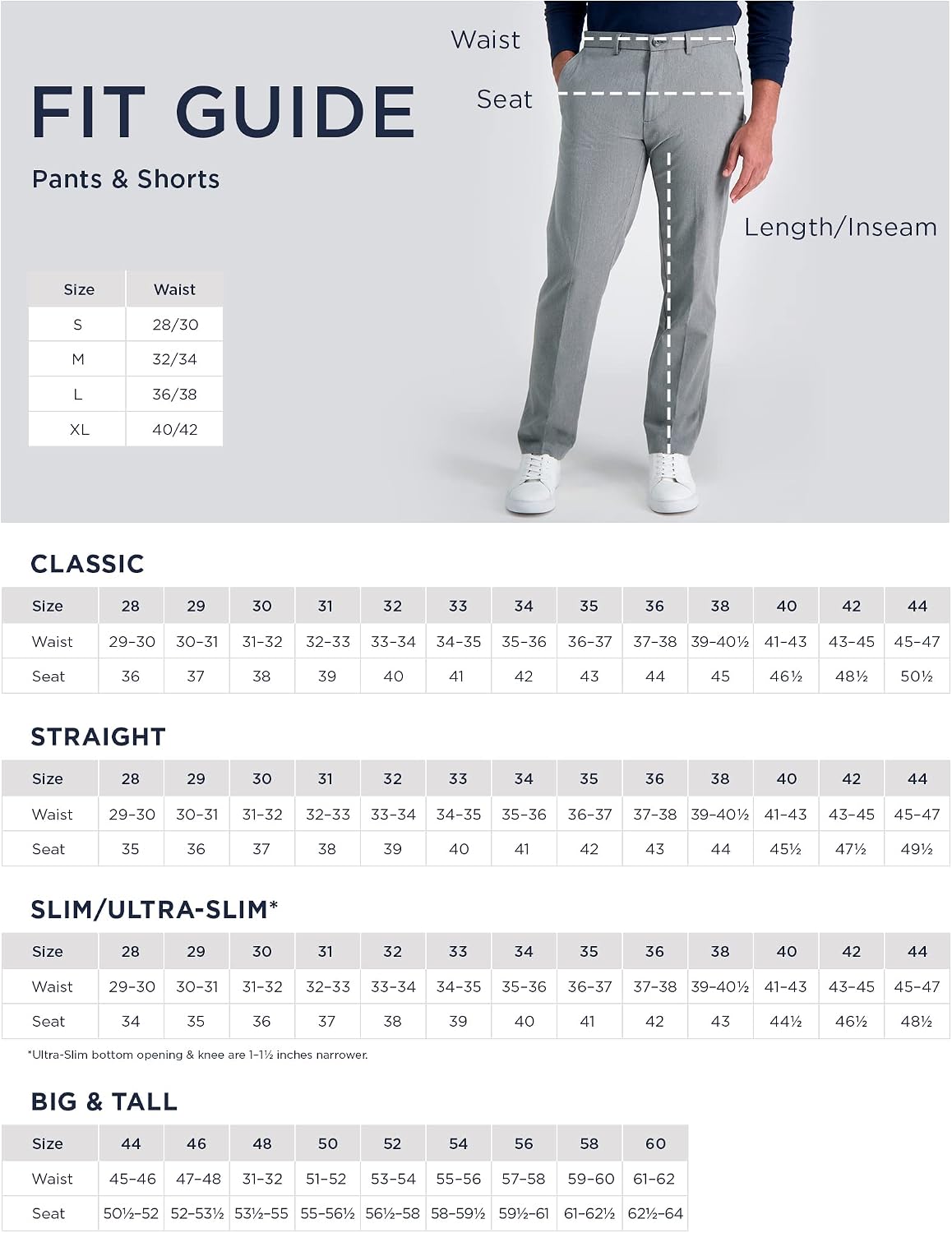 Detalle 2 de Haggar Premium Comfort Classic Pleat Pants