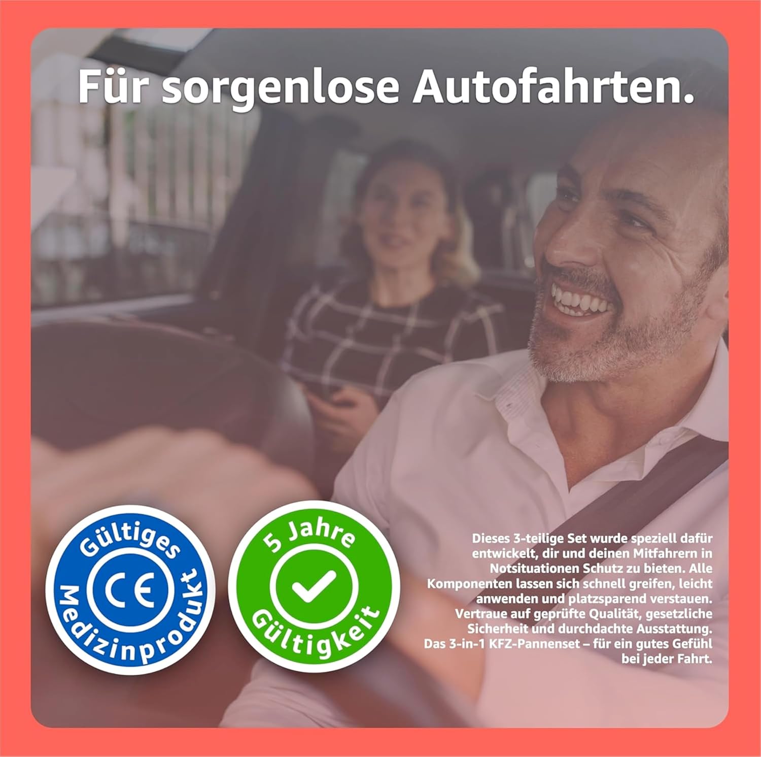 Thumbnail 6 de POWR CAR — Trousse de premiers secours universelle et haute visibilité
