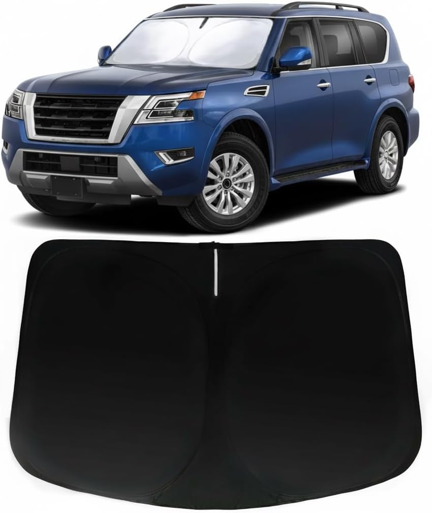Detalle de PAIMOHO Windshield Sun Shade for Nissan Armada