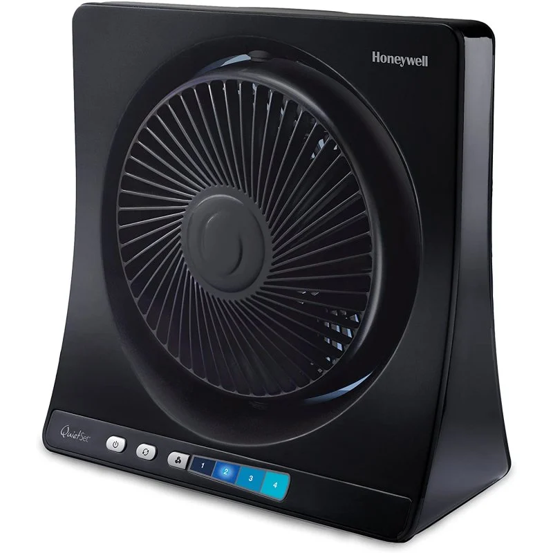 Detalle de Honeywell HT354E Ventilador de Sobremesa 36W Negro: silencio y control en tu escritorio