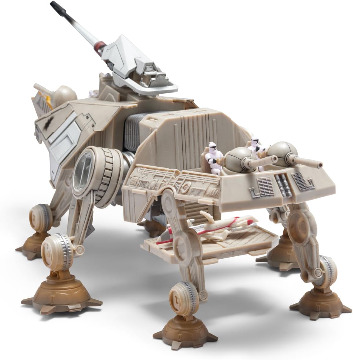 Detalle de Jazwares SWJ0167 スター・ウォーズ マイクロギャラクシー飛行隊 AT-TE 9インチ車両