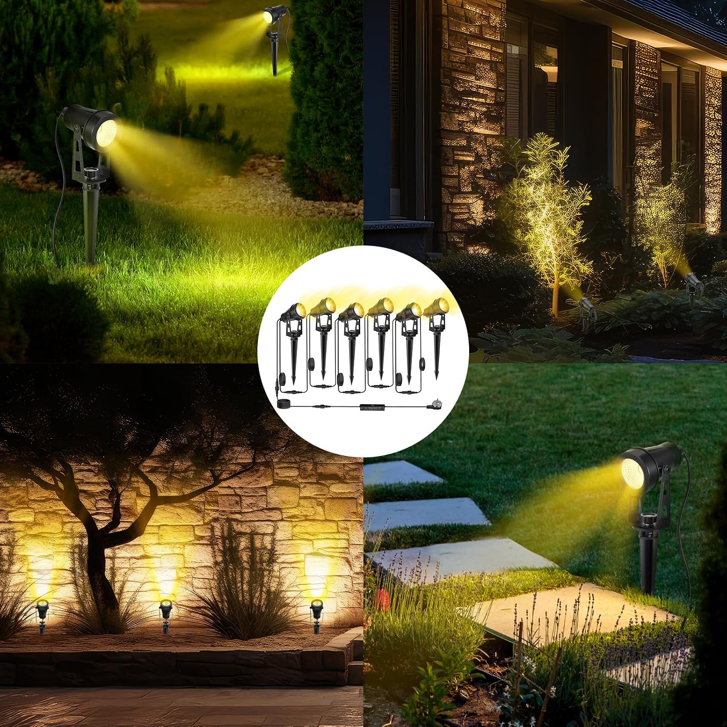 Detalle 2 de HUAEU Gartenstrahler LED 12 V IP65