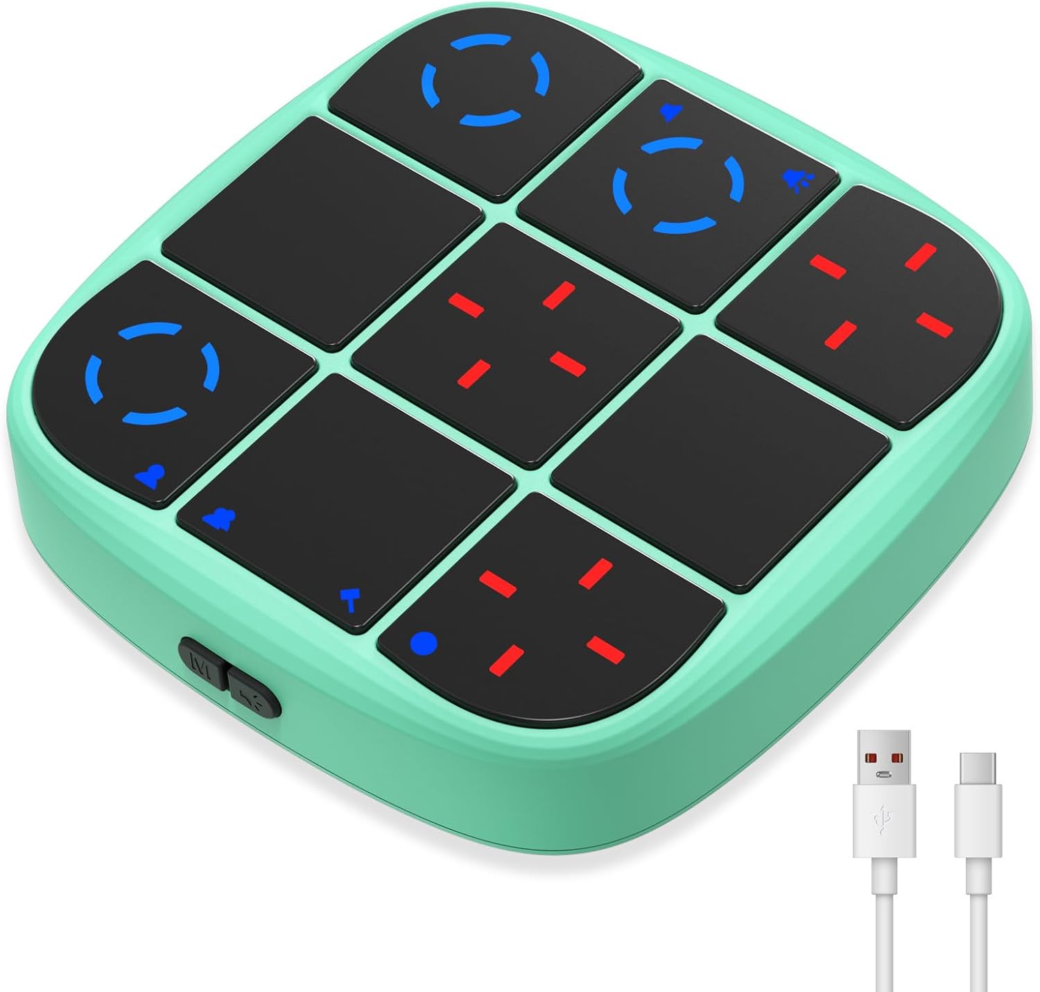 Detalle de KOQQQ Handheld Tic-Tac-Toe Game, Rechargeable