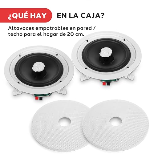Thumbnail 6 de Pyle Altavoces Empotrables Techo 8” con Tweeter Titanium 🎶