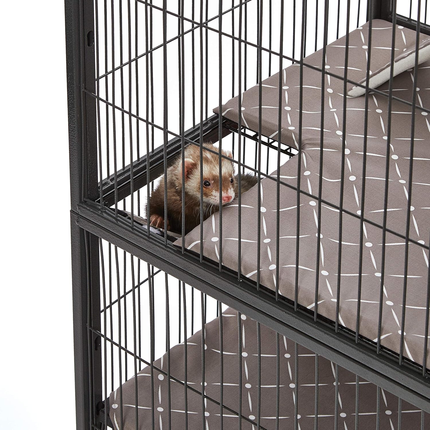 Detalle 2 de Kit d’accessoires Designer Diamond Print Kit 2 pour Ferret Nation et Critter Nation – Midwest Homes for Pets