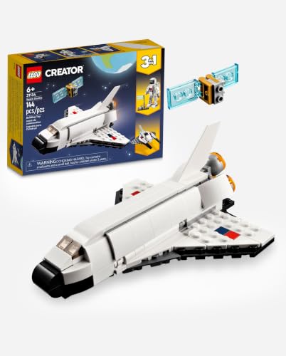 Thumbnail 7 de LEGO Creator 3 in 1 Space Shuttle 31134: 3 Builds in One Set for Ages 6+