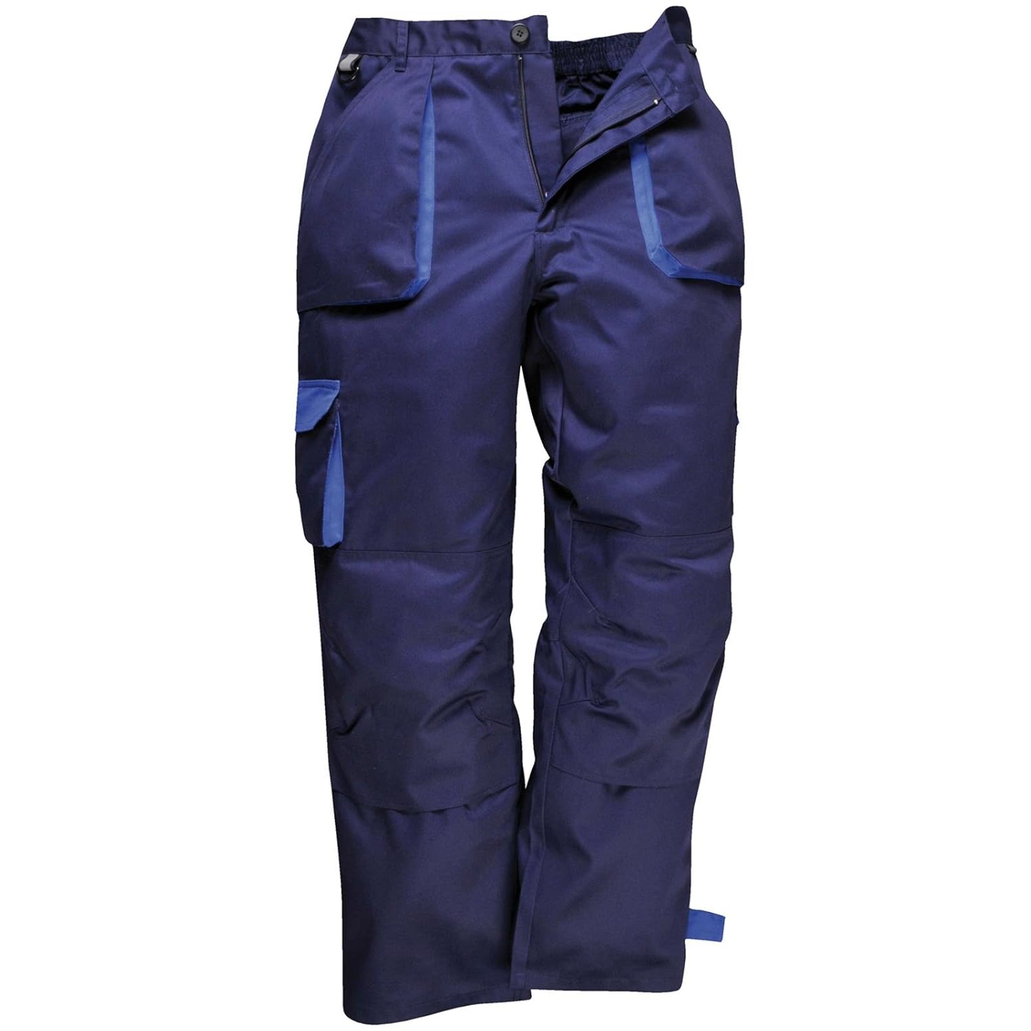 Thumbnail 4 de Portwest Contrast Trousers Black taglia Medium: pantaloni da lavoro con 9 tasche e tessuto UPF 40+