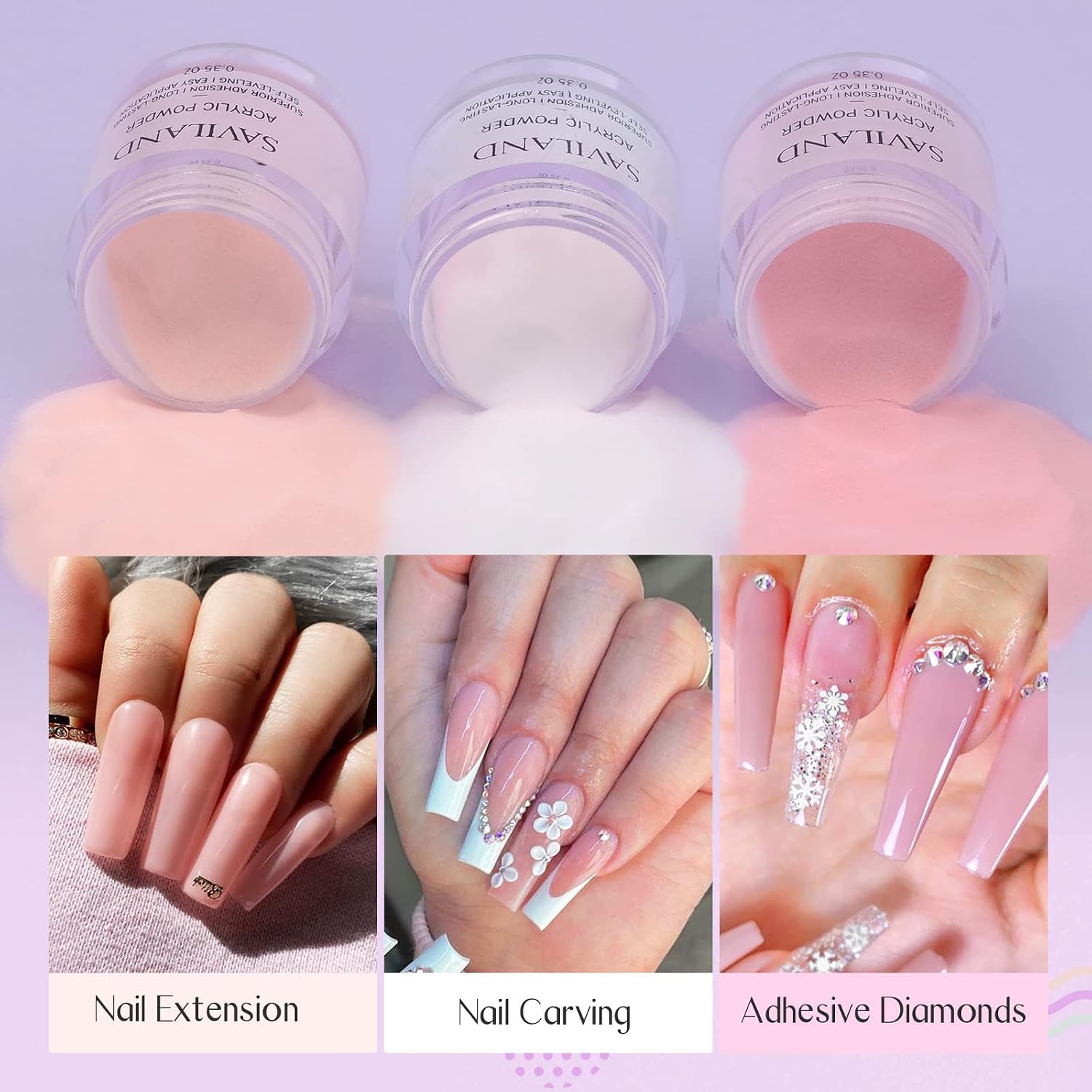 Thumbnail 2 de Saviland Acrylic Nail Starter Kit 30 ML 💅