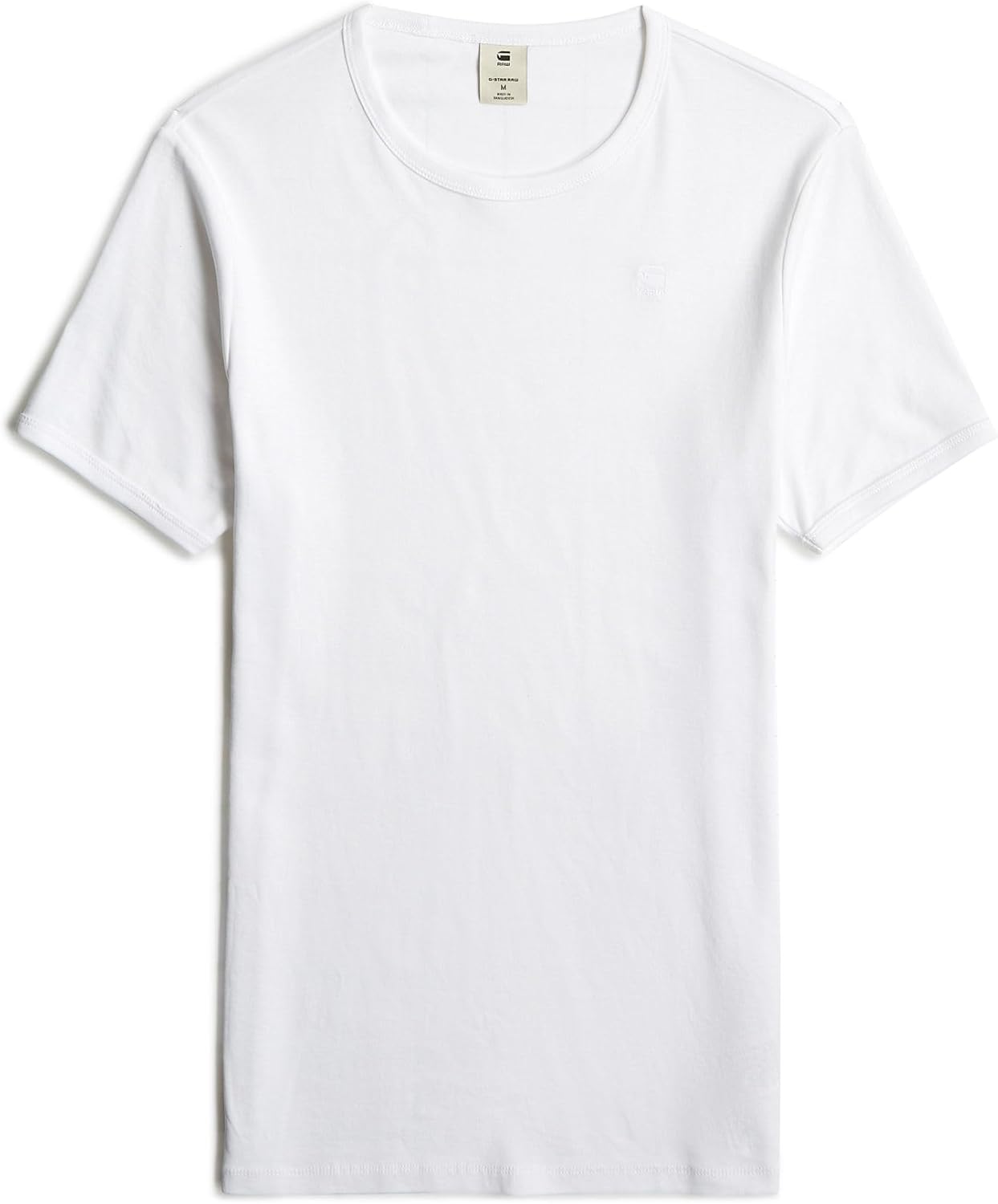 Thumbnail 3 de G-Star Herren Base-S T-Shirt – Slim Fit im 2er-Pack (gerippter Jersey, aufgesticktes Branding)