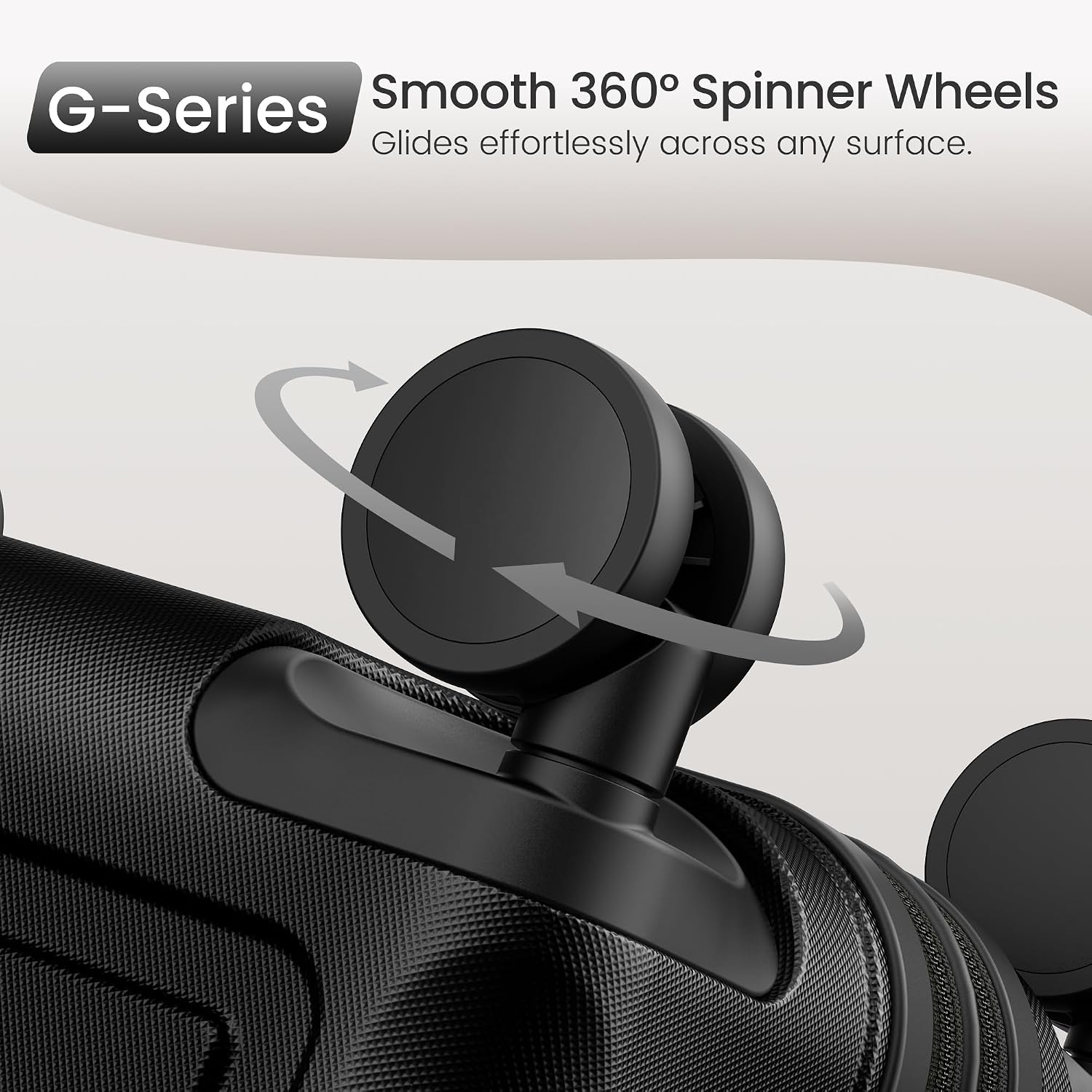 Thumbnail 1 de SHOWKOO PRO G-Series 3-Piece Luggage Set — 100% Polycarbonate, Expandable (20in, 24in, 28in), TSA Lock, Double Wheels