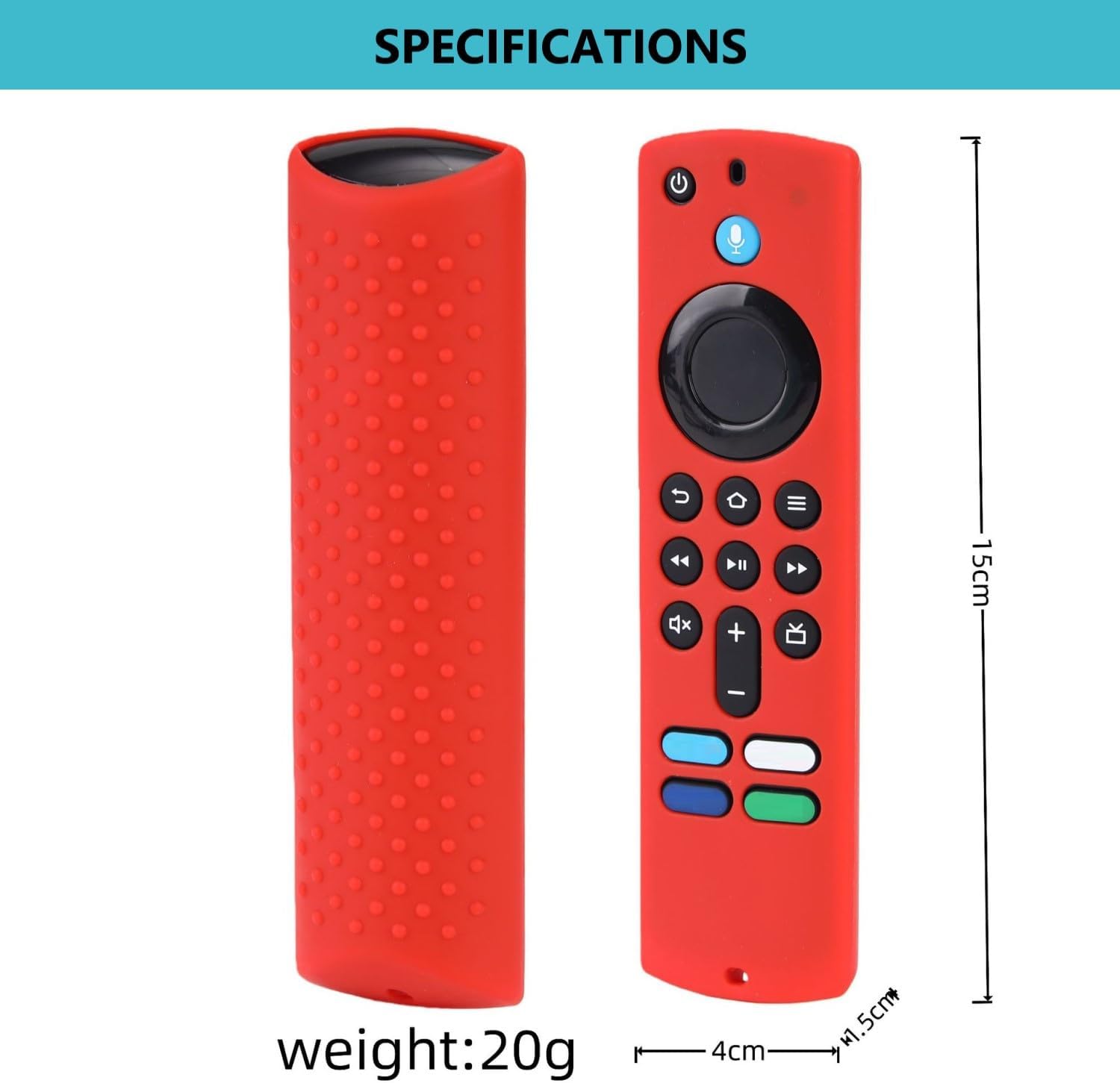 Thumbnail 6 de Protective Silicone Remote Cover with Lanyard