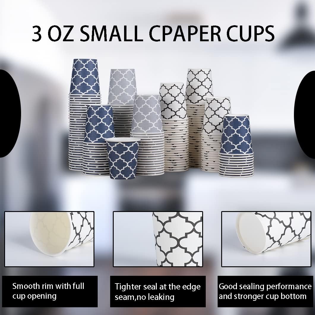 Thumbnail 2 de Clawsoff 3 oz Paper Cups 300 Pack 🥤