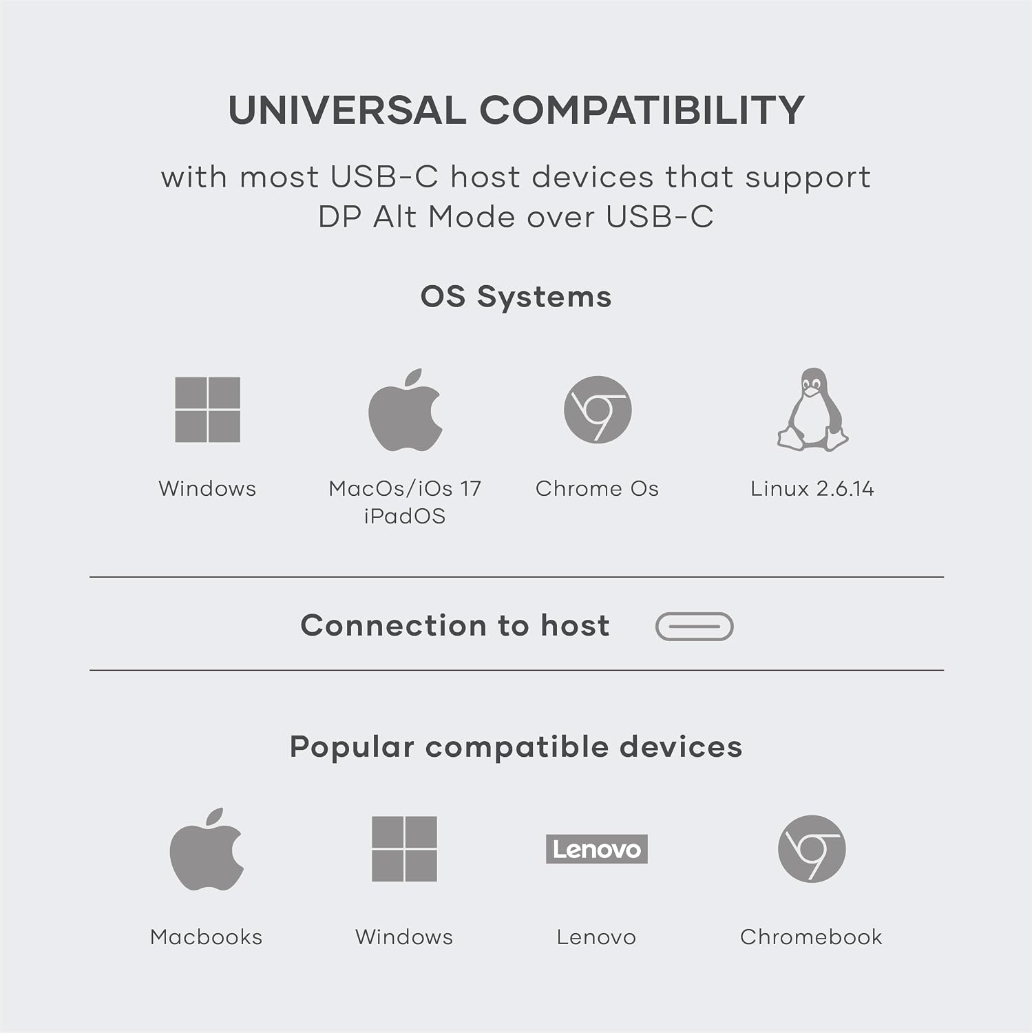 Detalle de Satechi USB-C to HDMI 2.1 Cable with 8K@60Hz and 4K@120Hz (USB-C to HDMI, Thunderbolt 3/4 for Mac & iPad)