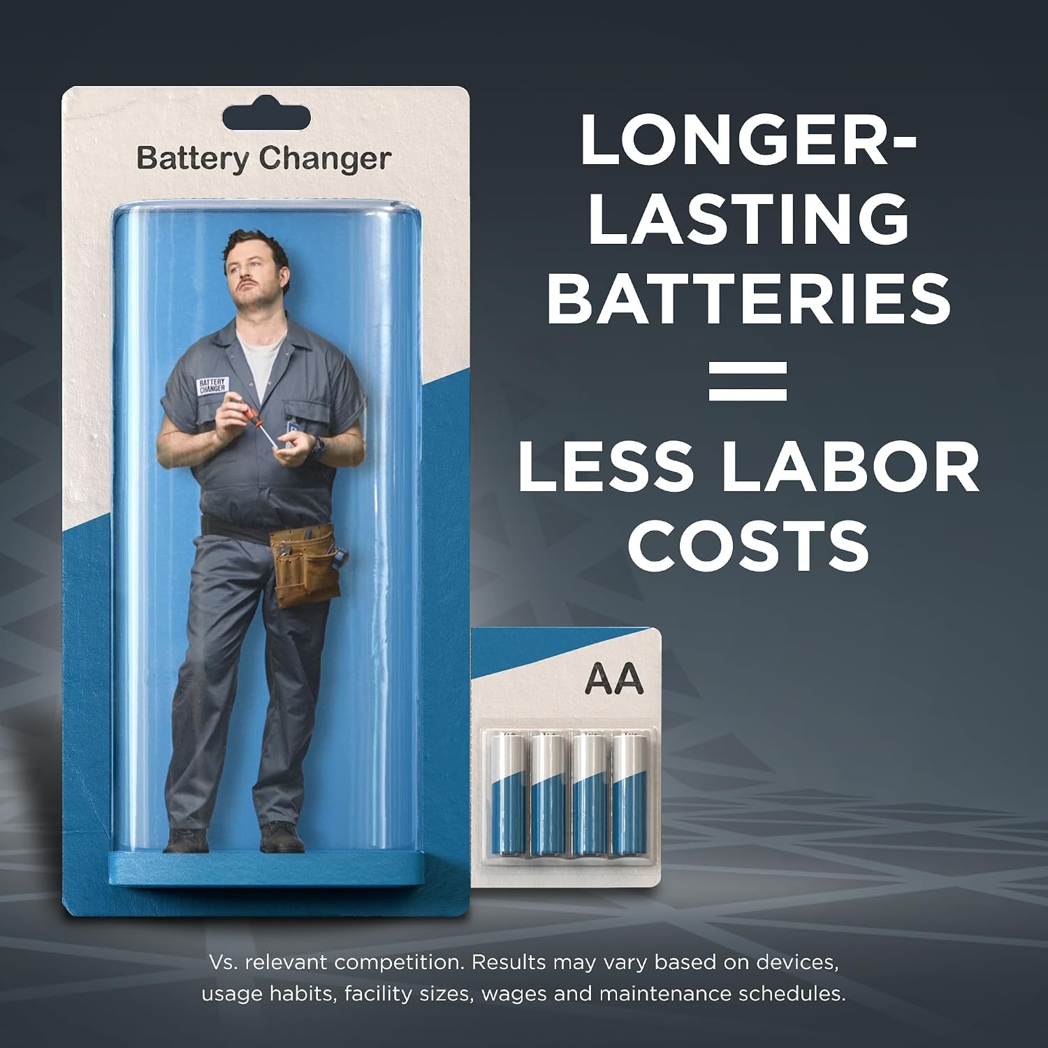 Detalle de PROCELL 9V Long-Lasting Alkaline Batteries (72 Pack) – 5-Year Shelf Life for Professional Devices