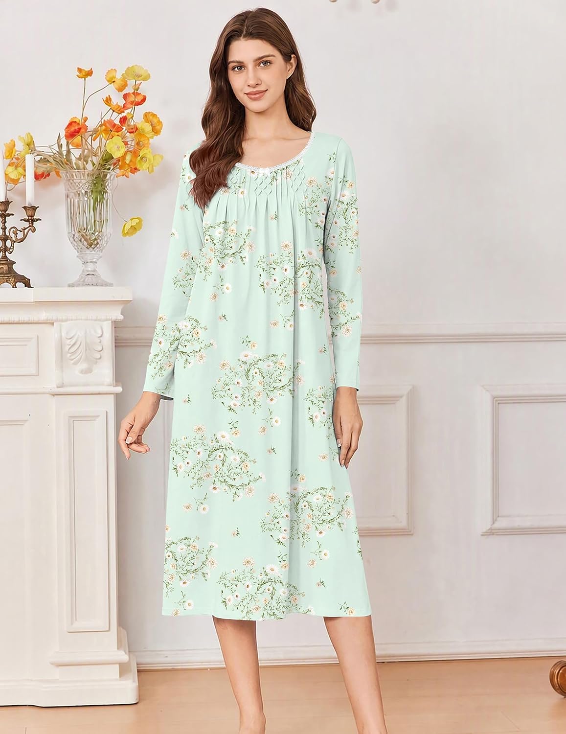 Detalle 2 de Ekouaer Cotton Nightgown