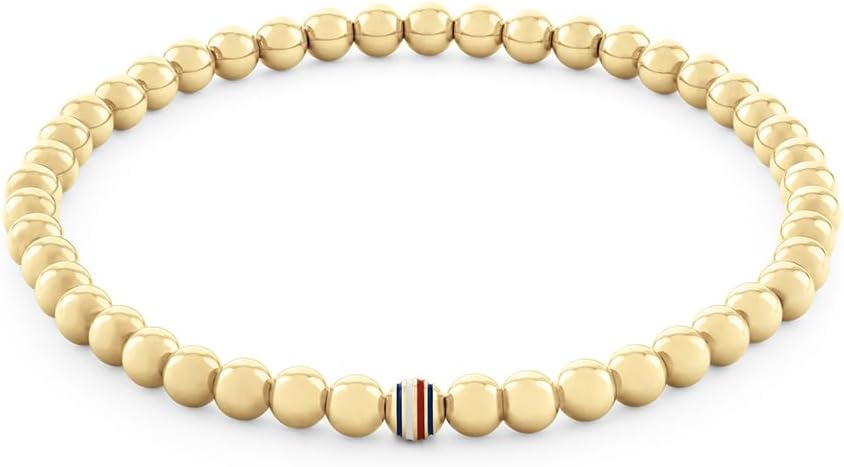 Thumbnail 5 de Tommy Hilfiger Jewelry Armband mit Schmuckperlen für Damen aus Edelstahl (Gelbgold/Nelkengold)