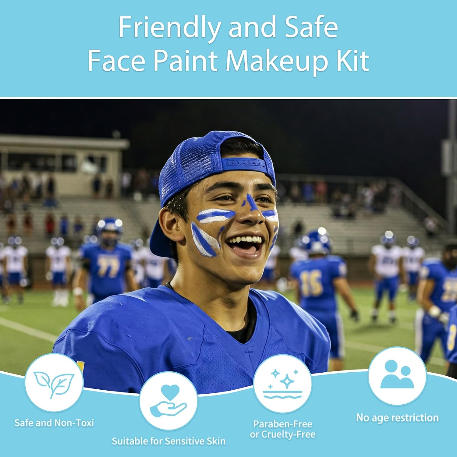 Detalle 2 de Pintada Face Painting Kit, 42 Colors