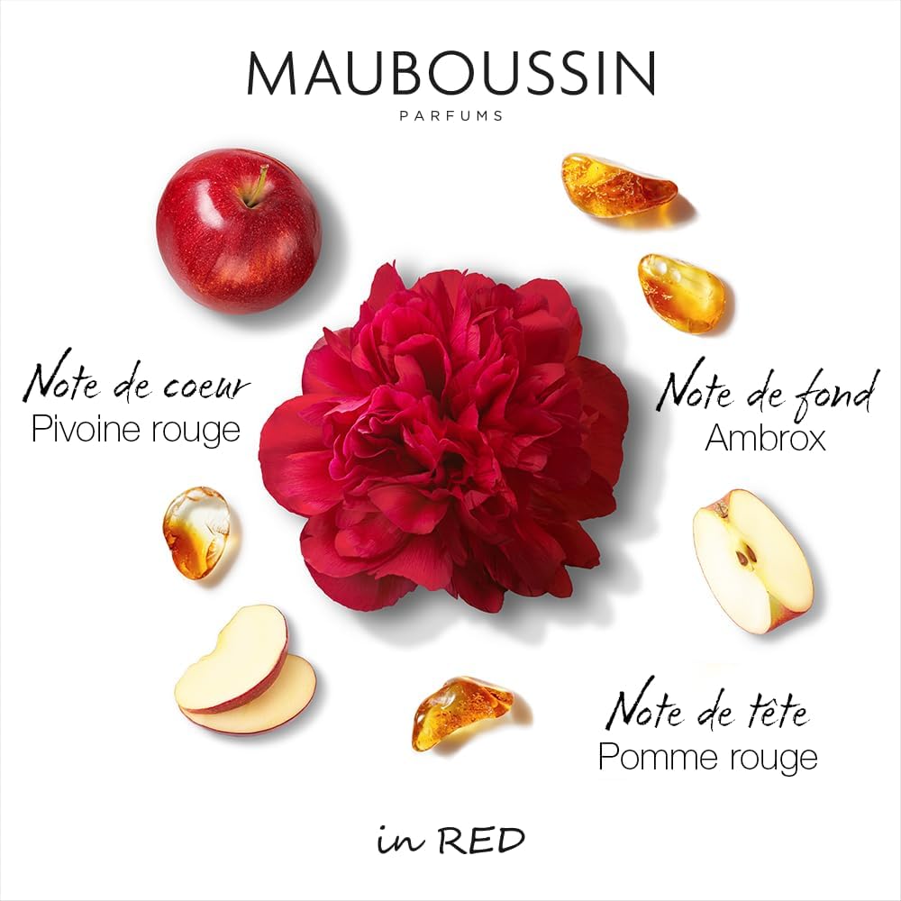 Thumbnail 3 de Mauboussin Coffret In Red : Eau de Parfum 100 ml, Gel Douche 90 ml & Lait Corps 90 ml