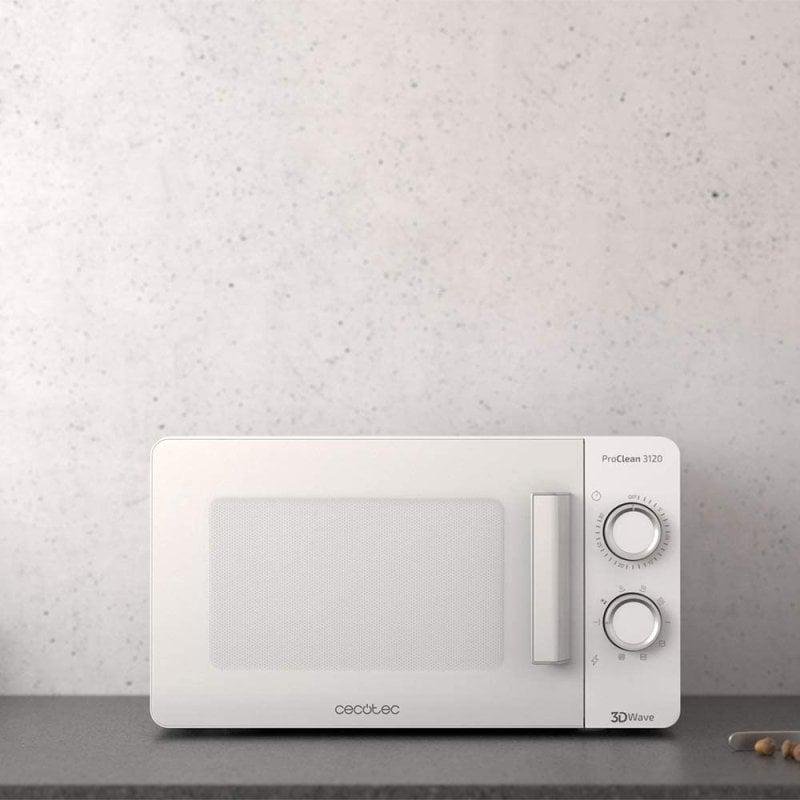 Detalle 2 de Cecotec ProClean 3120 Microondas 20 L 700 W Blanco