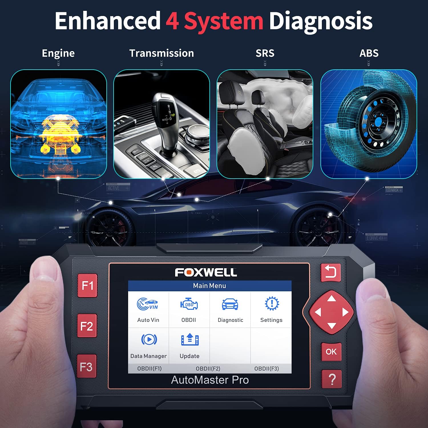 Detalle de FOXWELL NT604 Elite car scanner OBD2