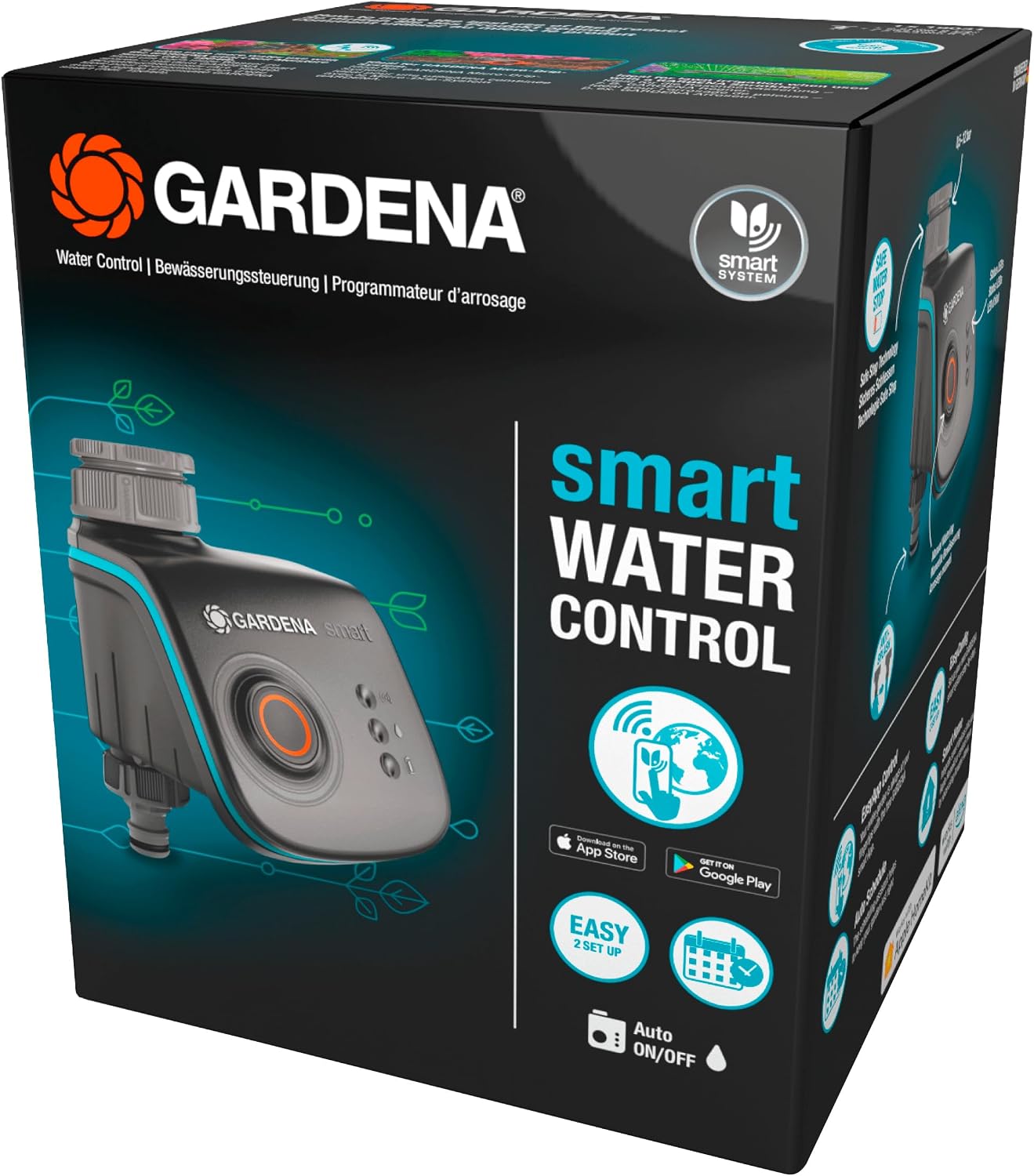 Detalle 2 de Gardena smart Water Control (19031-20): Intelligenter Bewässerungscomputer mit App-Steuerung