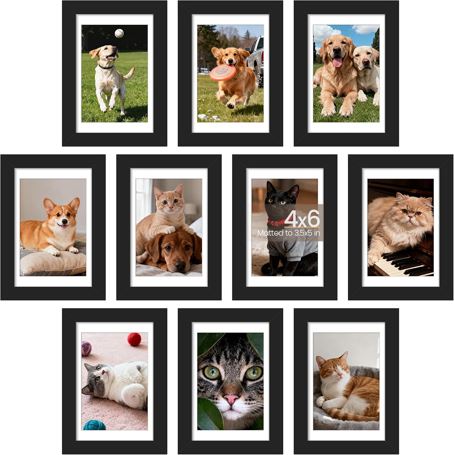 Detalle de upsimples Picture Frame Set of 10