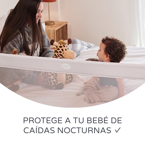 Thumbnail 6 de Ms BabyWorld – Barrera básica para cama infantil, 150 cm, plegable y portátil