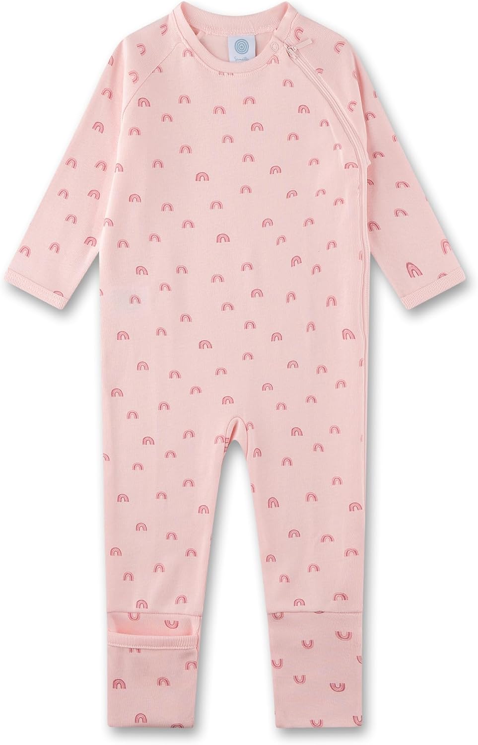 Thumbnail 4 de Sanetta Baby-Strampler beige „Regenbogen“ – Unisex-Overall aus Bio-Baumwolle