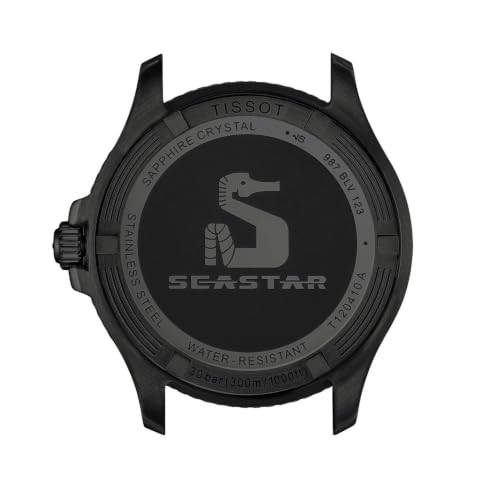 Thumbnail 5 de Tissot Seastar 1000 Montre analogique pour hommes – Noir PVD, 300 m, bracelet acier et système de changement rapide